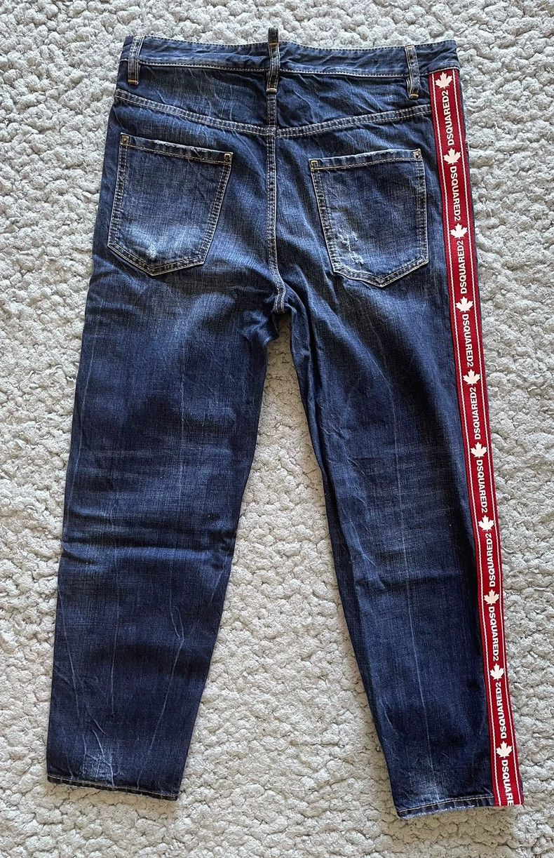 Dsquared2 DSquared2 Brad Jeans with Side Stripes-yf Size US 36 / EU 52 - 1 Thumbnail