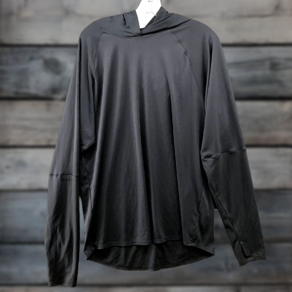 Kathmandu Kathmandu Hooded Active Shirt Mens L Long Sleeve Gray UPF 50 Quick Dry Pullover Sports Shirt Size US L / EU 52-54 / 3 - 1 Thumbnail
