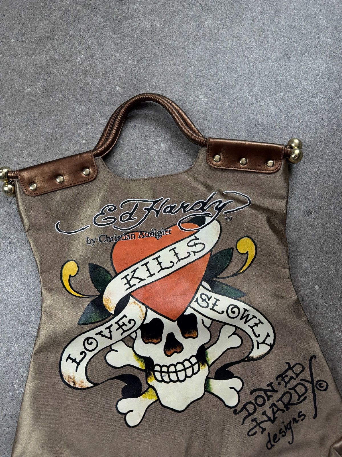 Ed Hardy Vintage Ed hardy bag shoulder bag handbag y2k Size ONE SIZE - 3 Thumbnail
