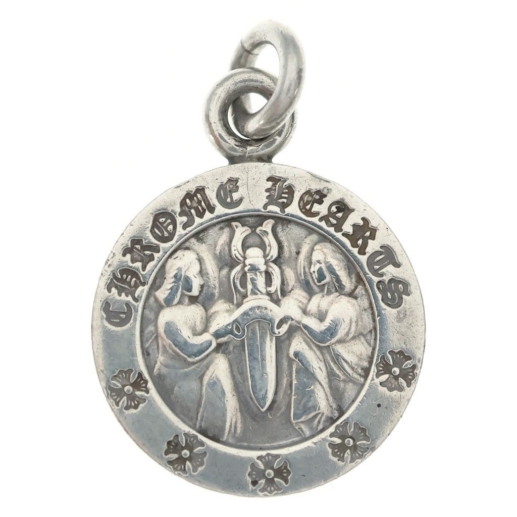 Chrome Hearts Chrome Hearts Angel Medal Charm Necklace V1 | Grailed