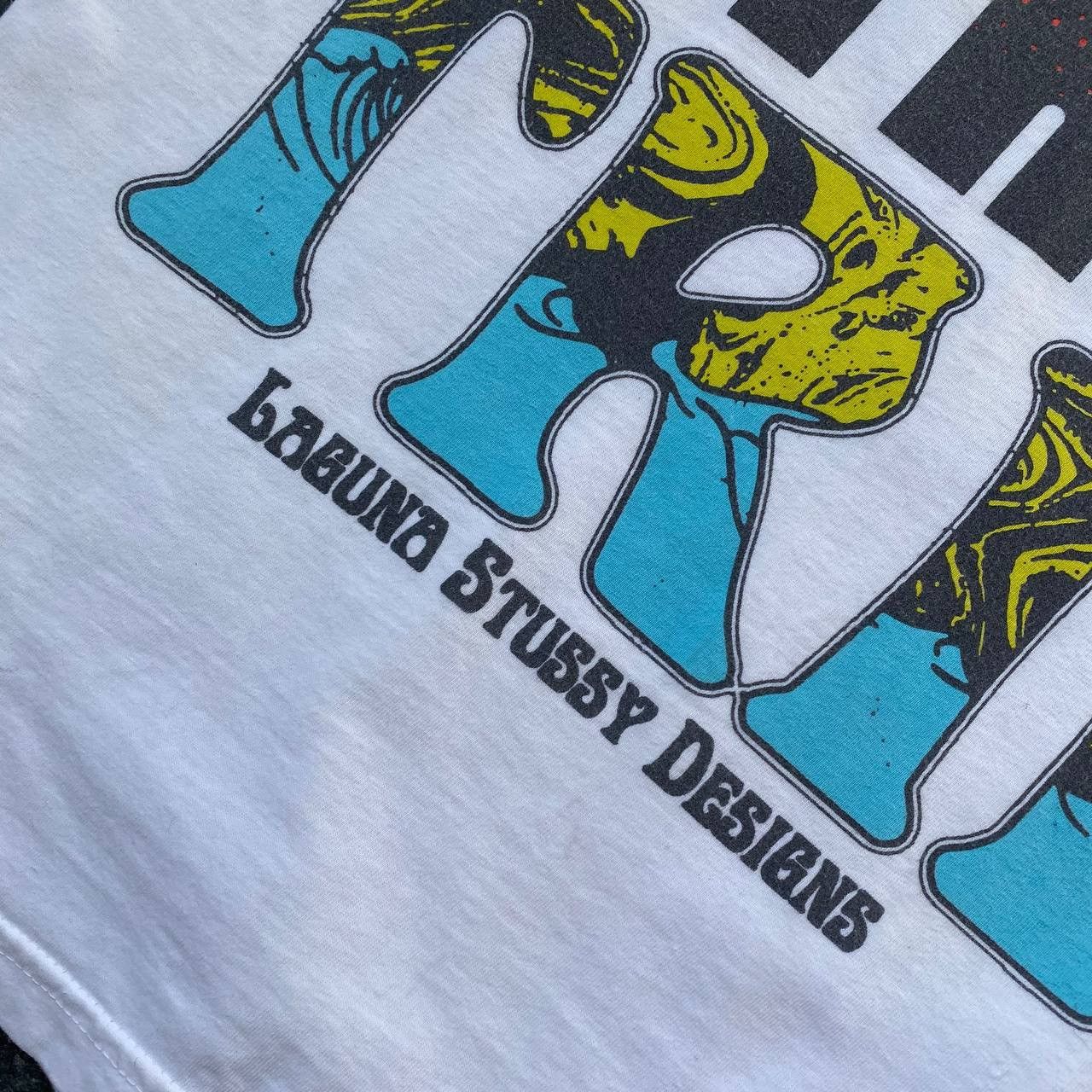 Streetwear × Stussy × Vintage Rare stussy big logo tee shirt Beach California Size US S / EU 44-46 / 1 - 10 Thumbnail