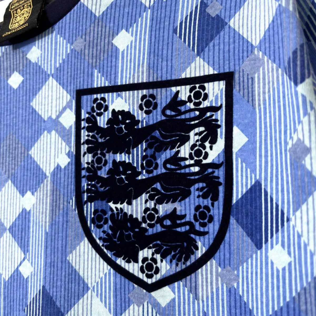 Vintage 1990 1992 England National ScoreDraw Vintage Soccer Jersey Size US L / EU 52-54 / 3 - 3 Thumbnail