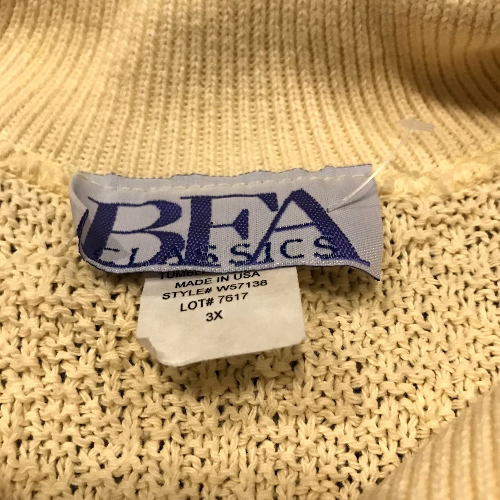 Vintage BFA Classics Blouse Womens 3XL Yellow Collared Short Sleeve Button Cotton Basic Vintage? Size XXL / US 16-18 / IT 52-54 - 2 Thumbnail