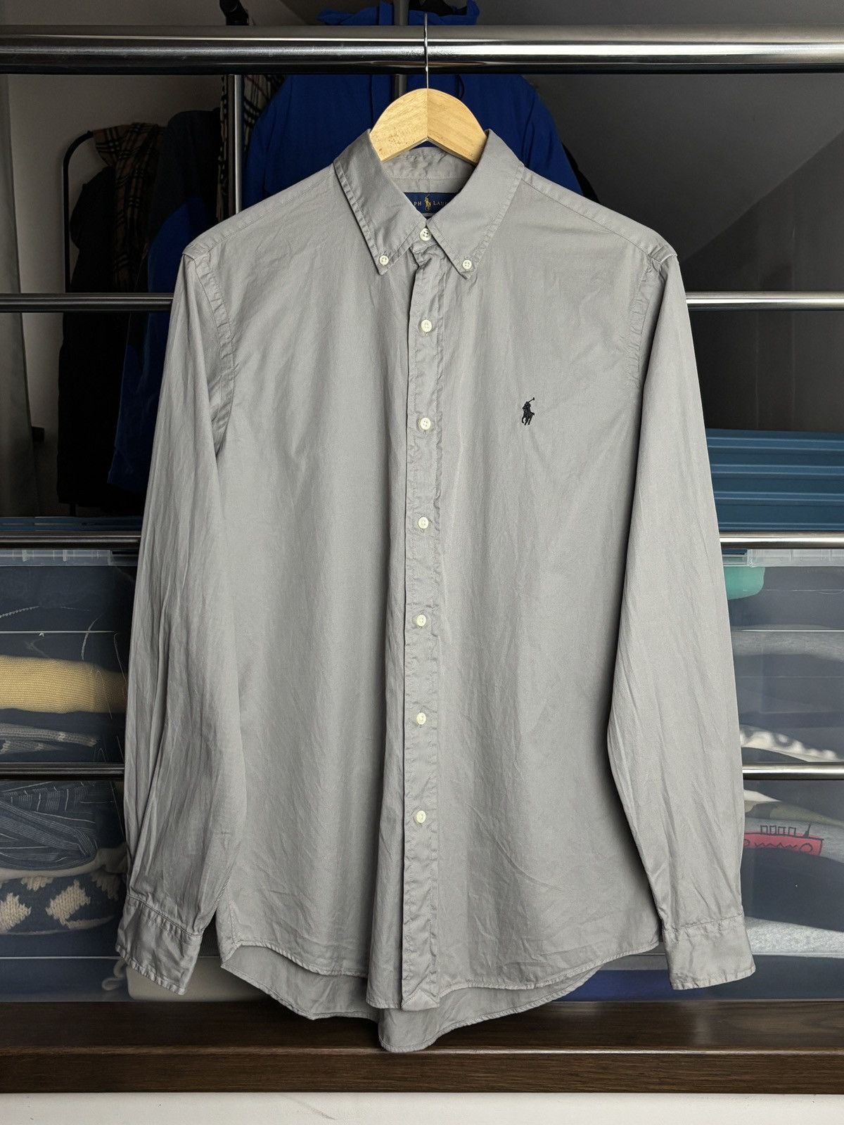 Ralph Lauren Ralph Lauren Logo Button Up Shirt Size US M / EU 48-50 / 2 - 1 Thumbnail
