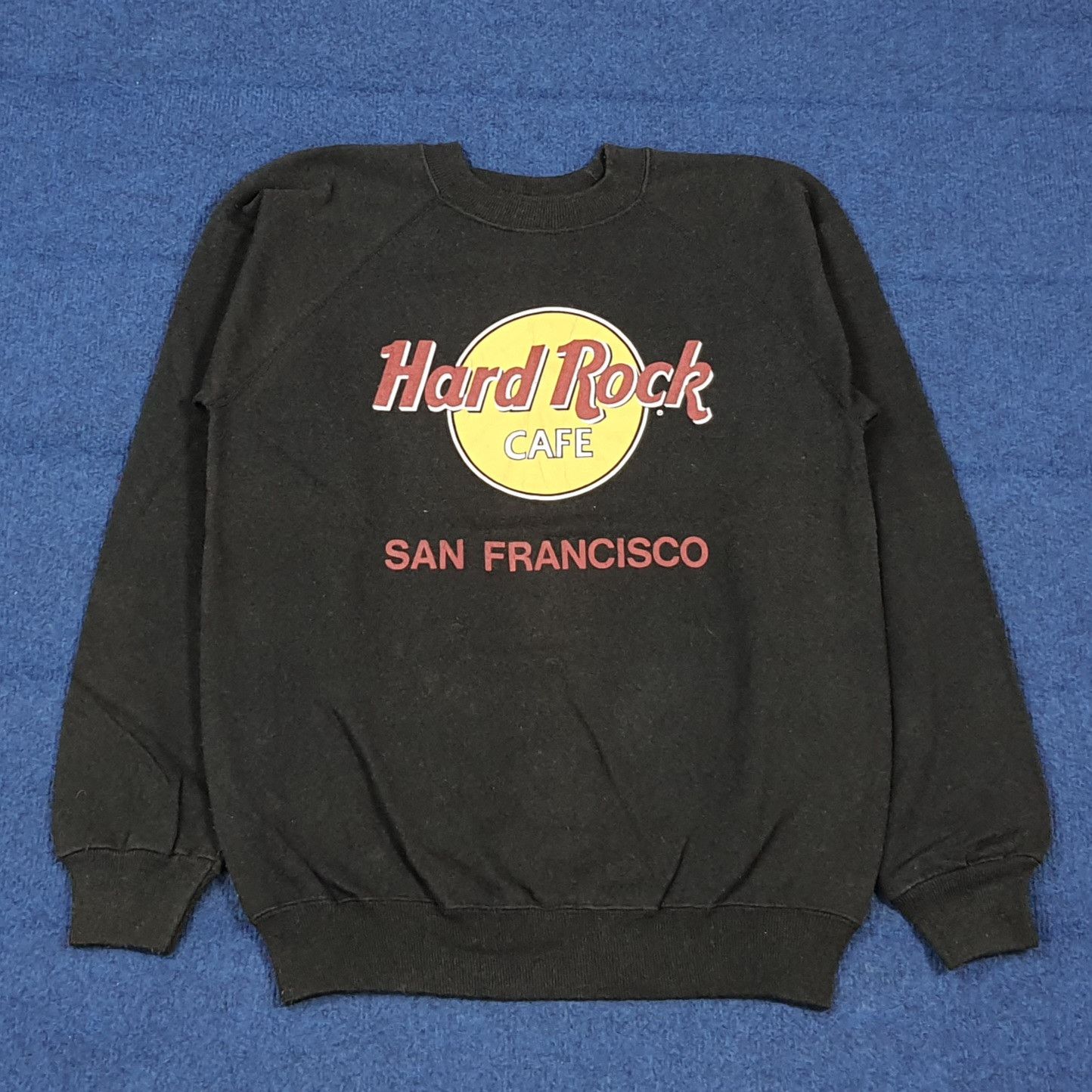 Hard Rock Cafe Vintage Hanes Hard Rock Cafe California Sweatshirt C293N12 Size US S / EU 44-46 / 1 - 1 Thumbnail