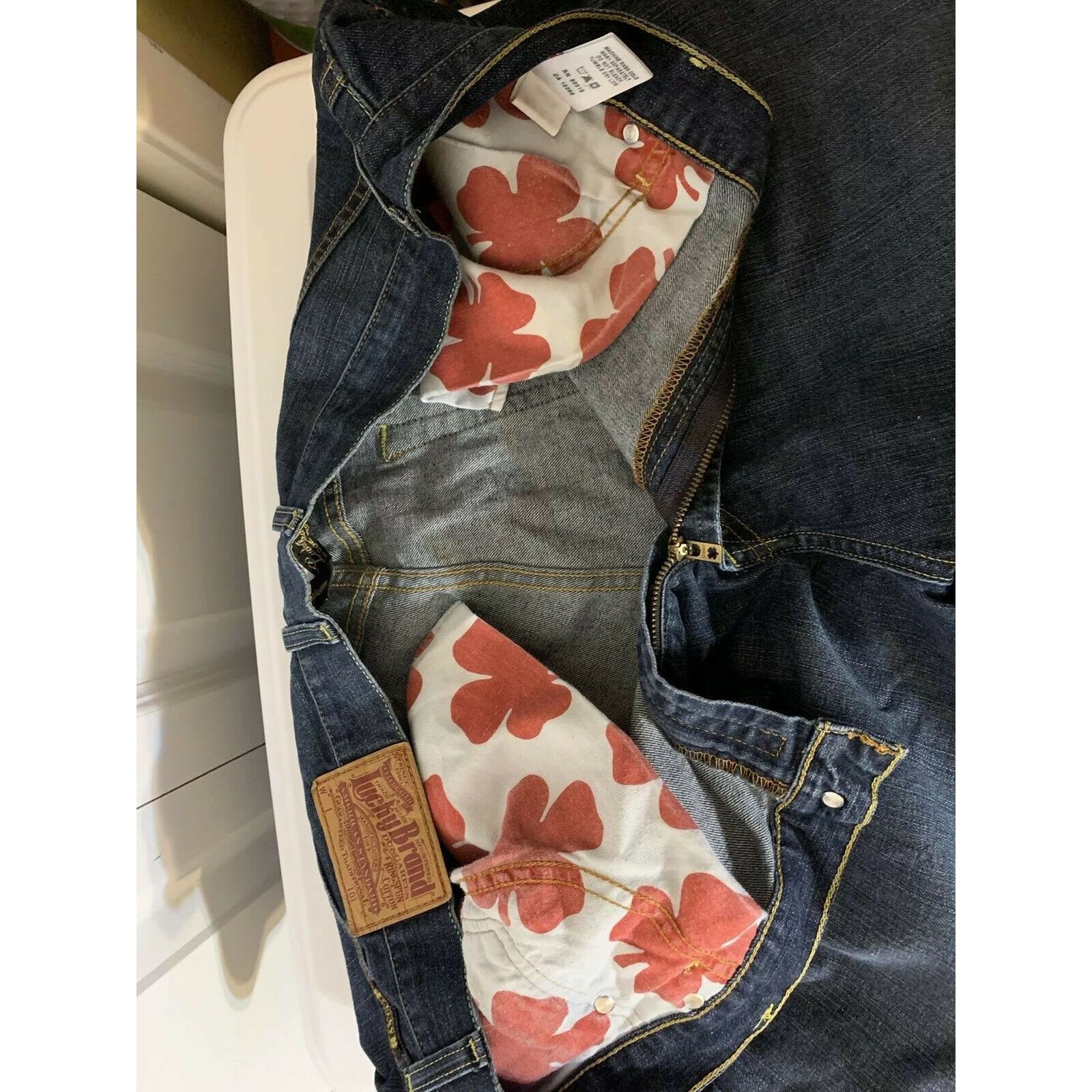 Lucky Brand Lucky Brand Zipper Fly Dungarees Denim Jeans W 40 L 31 Size US 40 / EU 56 - 7 Thumbnail