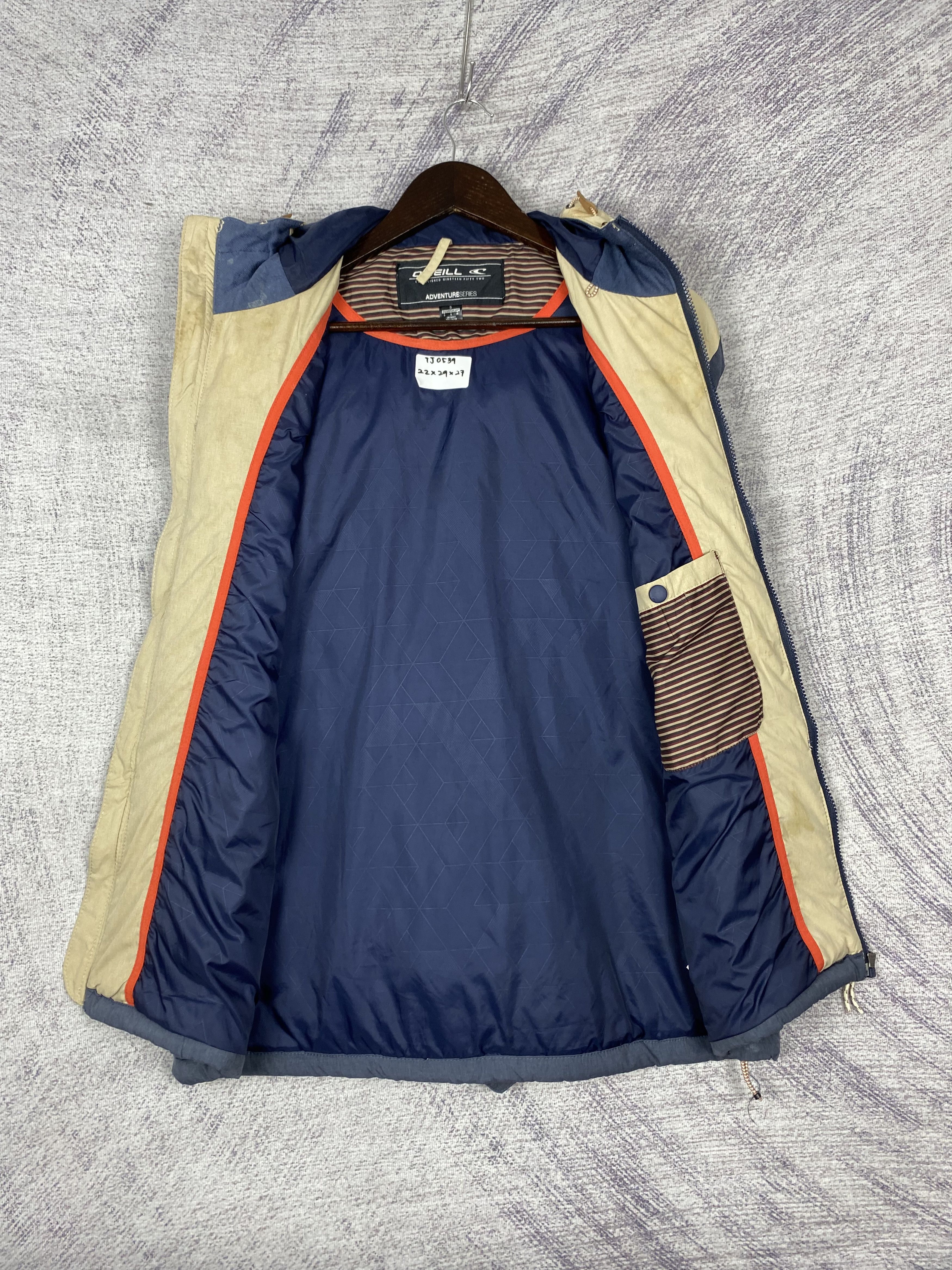 O'Neill Vintage O'neill Hoodie Zip Up Puffer Down Jacket Size US S / EU 44-46 / 1 - 7 Thumbnail