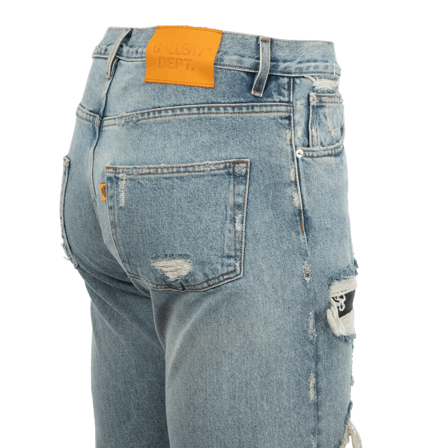 Gallery Dept. o1h1sh10525 Cornell La Flare Jeans in Blue Size US 36 / EU 52 - 2 Thumbnail