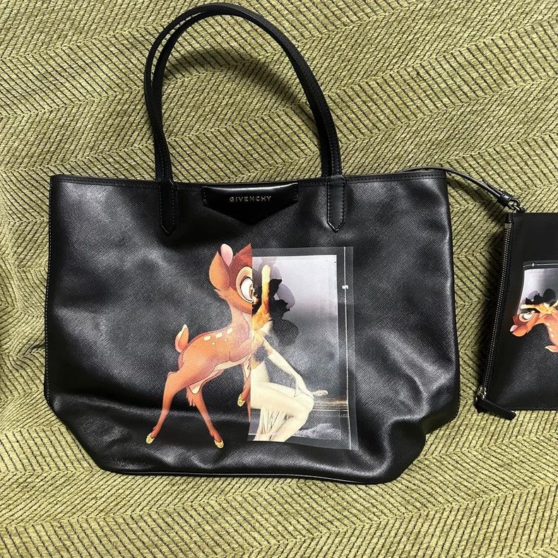 Givenchy Givenchy Bambi Tote Bag Large Black Size ONE SIZE - 1 Thumbnail