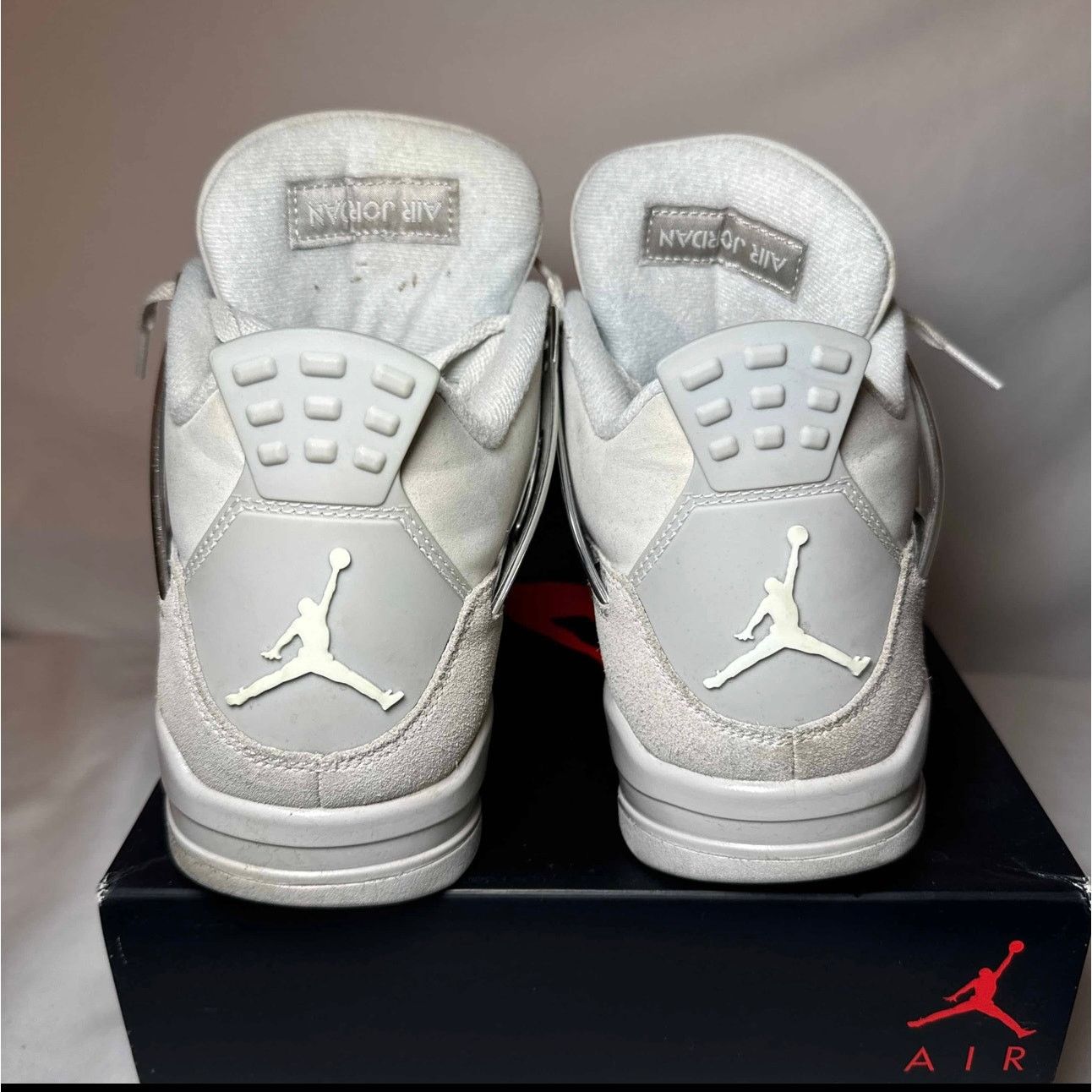 Jordan Brand × Nike Size 9.5 Wmns Air Jordan 4 Retro Frozen Moments Womens Shoes Size US 9.5 / IT 39.5 - 5 Thumbnail