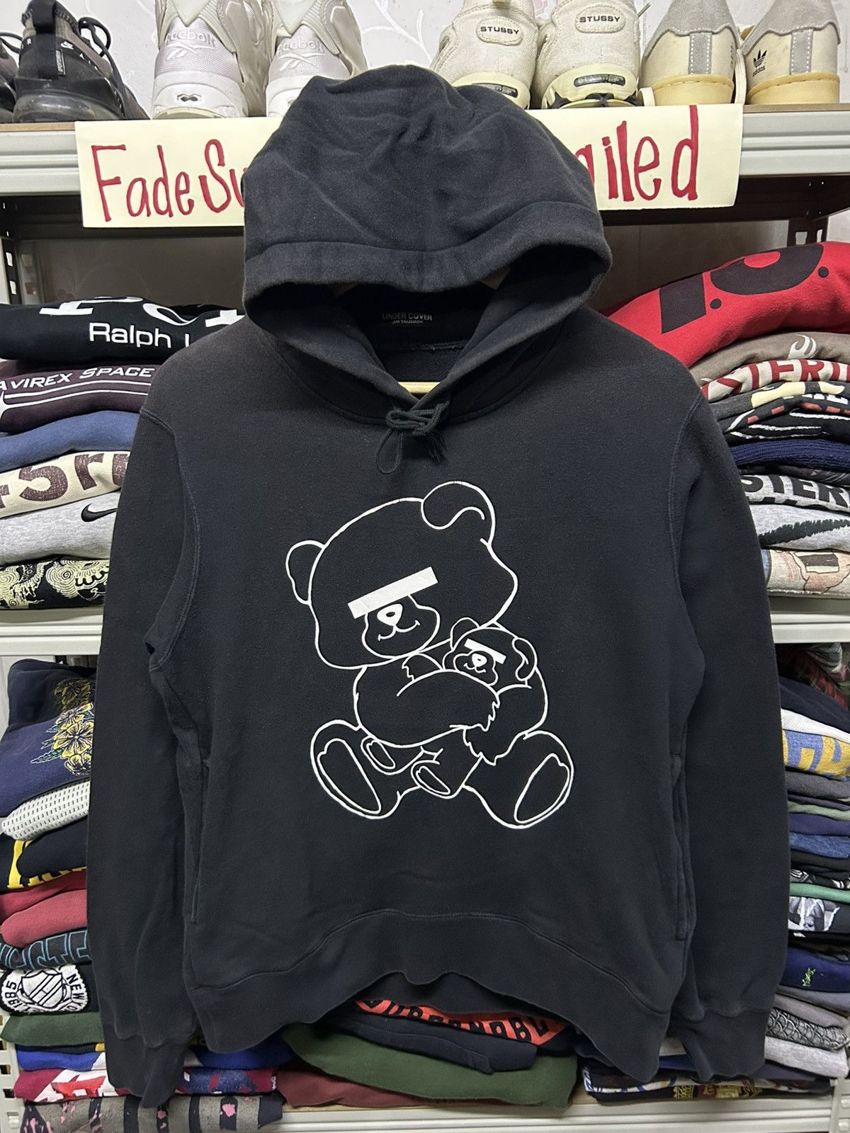Undercover Vintage Undercover jun takahashi blindfold bear hoodie Size US L / EU 52-54 / 3 - 2 Thumbnail