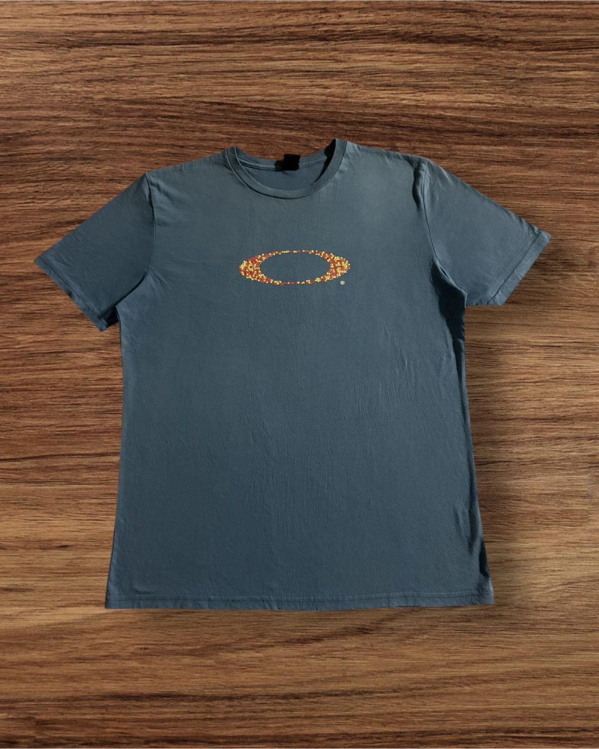 Oakley OAKLEY Big Logo Spell Out Back Side T-Shirt Size US L / EU 52-54 / 3 - 1 Thumbnail