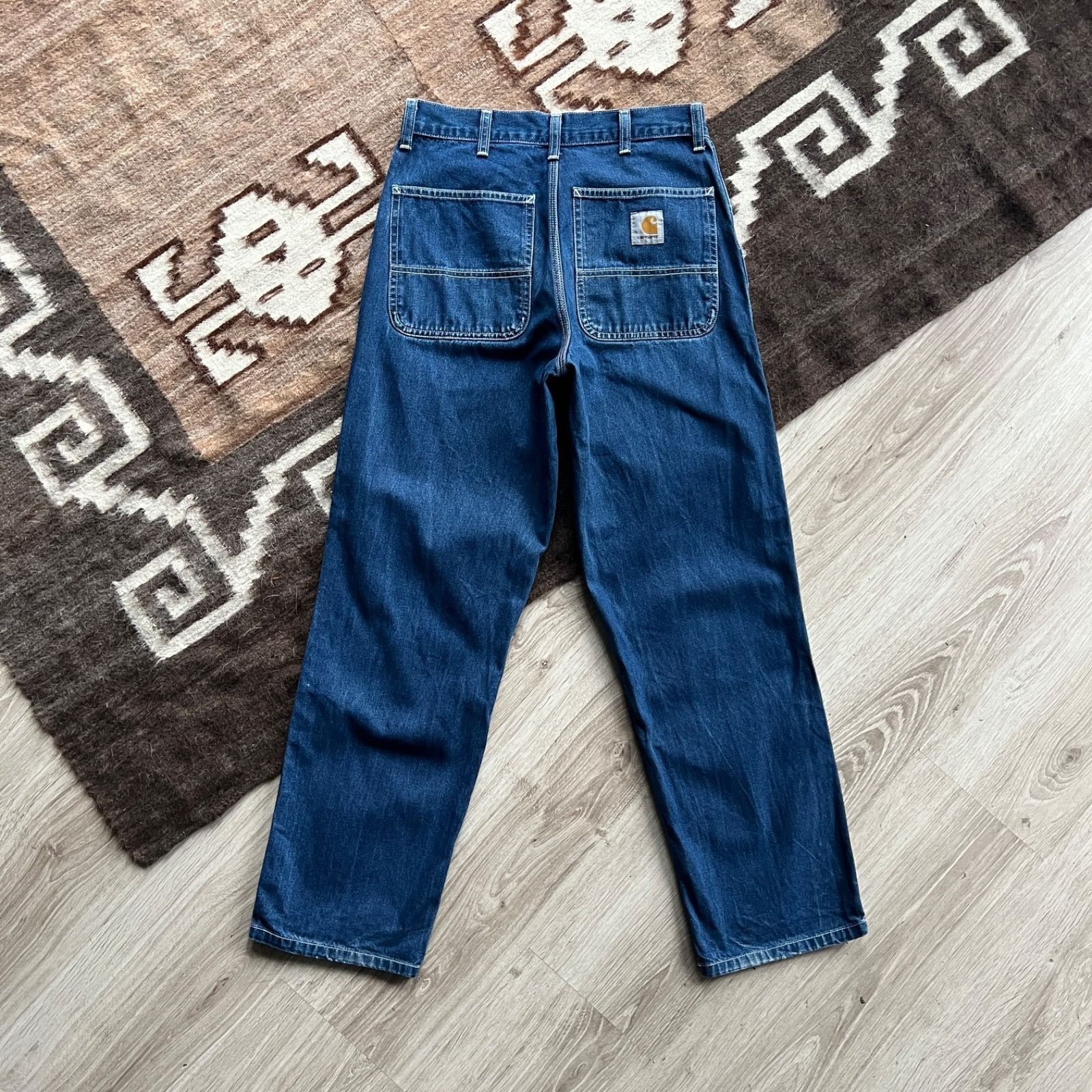 Carhartt Wip Carhartt WIP Simple Pant Denim Work Jeans 9626AC Size US 30 / EU 46 - 1 Thumbnail