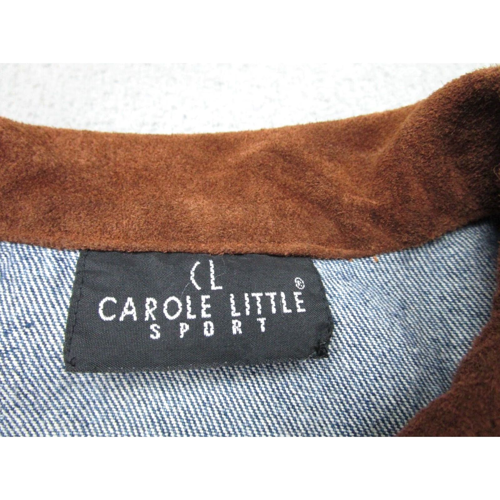 Vintage VINTAGE Carole Little Western Cowgirl Denim Midi Dress Blue Womens S Size S / US 4 / IT 40 - 5 Thumbnail