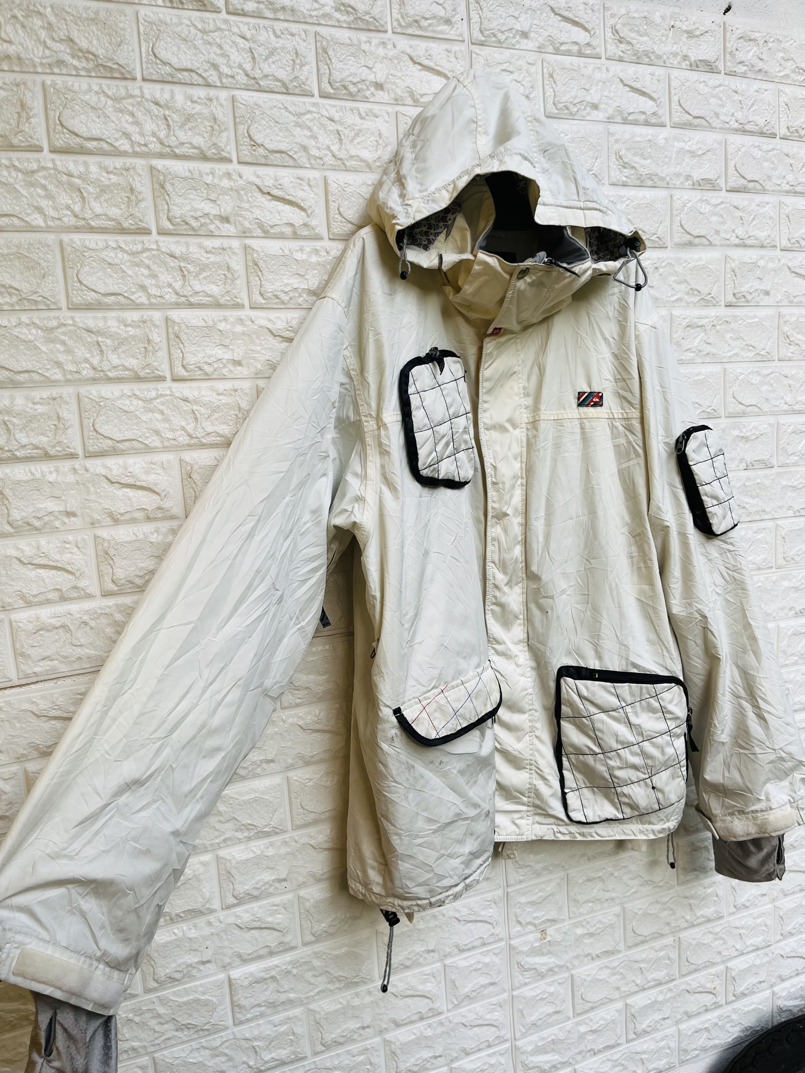 Japanese Brand × Quiksilver Vintage Quiksilver Big Pocket Japanese Designer Fashion Size US L / EU 52-54 / 3 - 5 Thumbnail