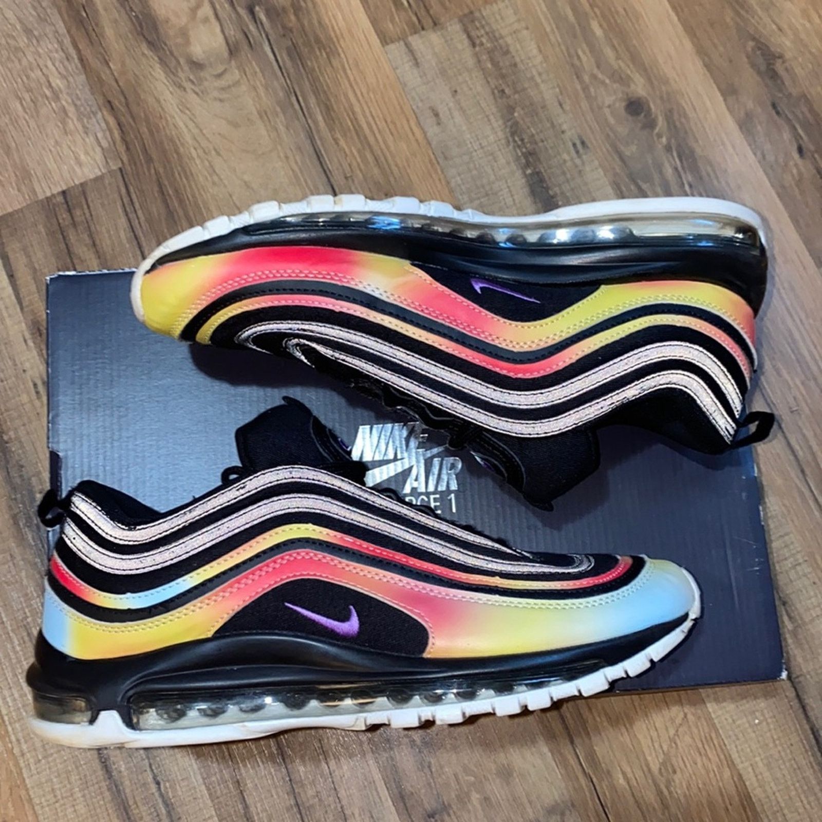 Nike Nike Air Max 97 Tie Dye Size US 10 / EU 43 - 2 Thumbnail