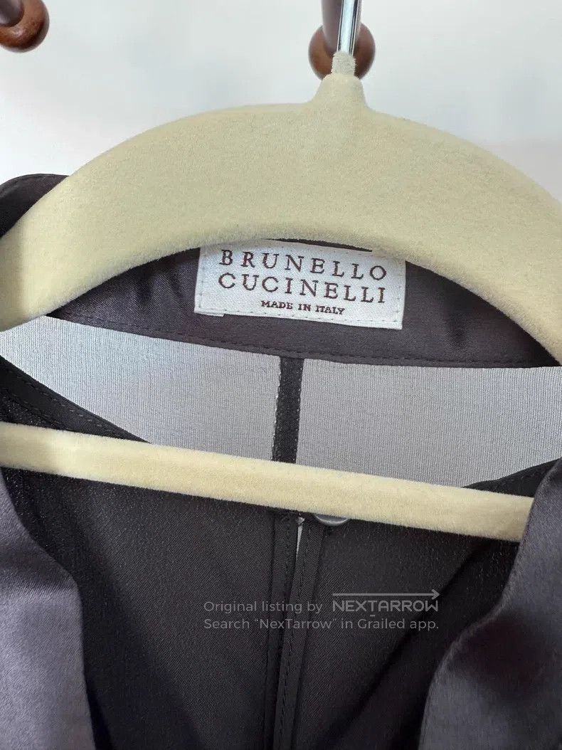 Brunello Cucinelli Brunello Cucinelli Dress, Heavy Duty Beaded Design Size M / US 6-8 / IT 42-44 - 9 Thumbnail