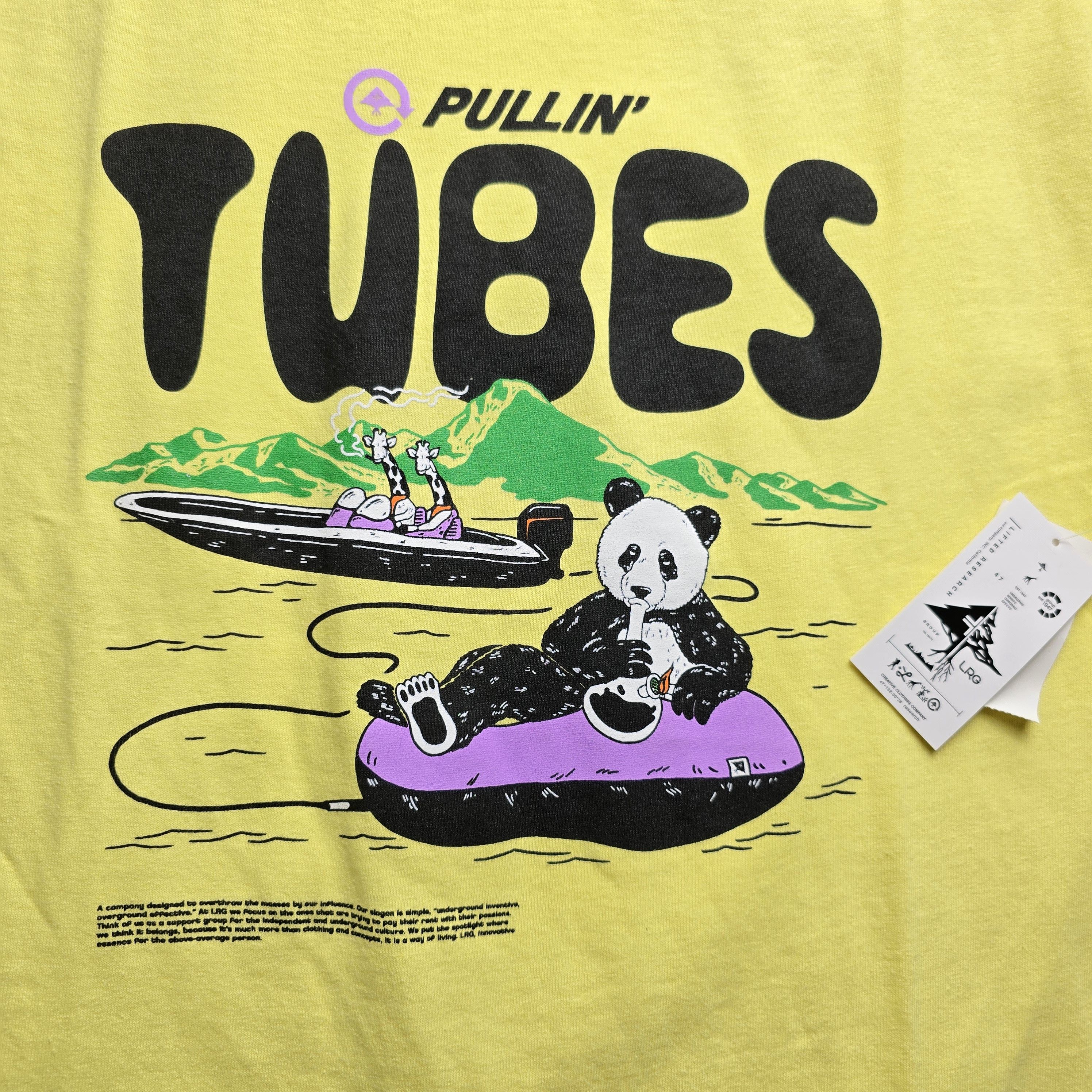 LRG LRG Pullin' Tubes T-shirt Men's Medium NWT Size US M / EU 48-50 / 2 - 4 Thumbnail