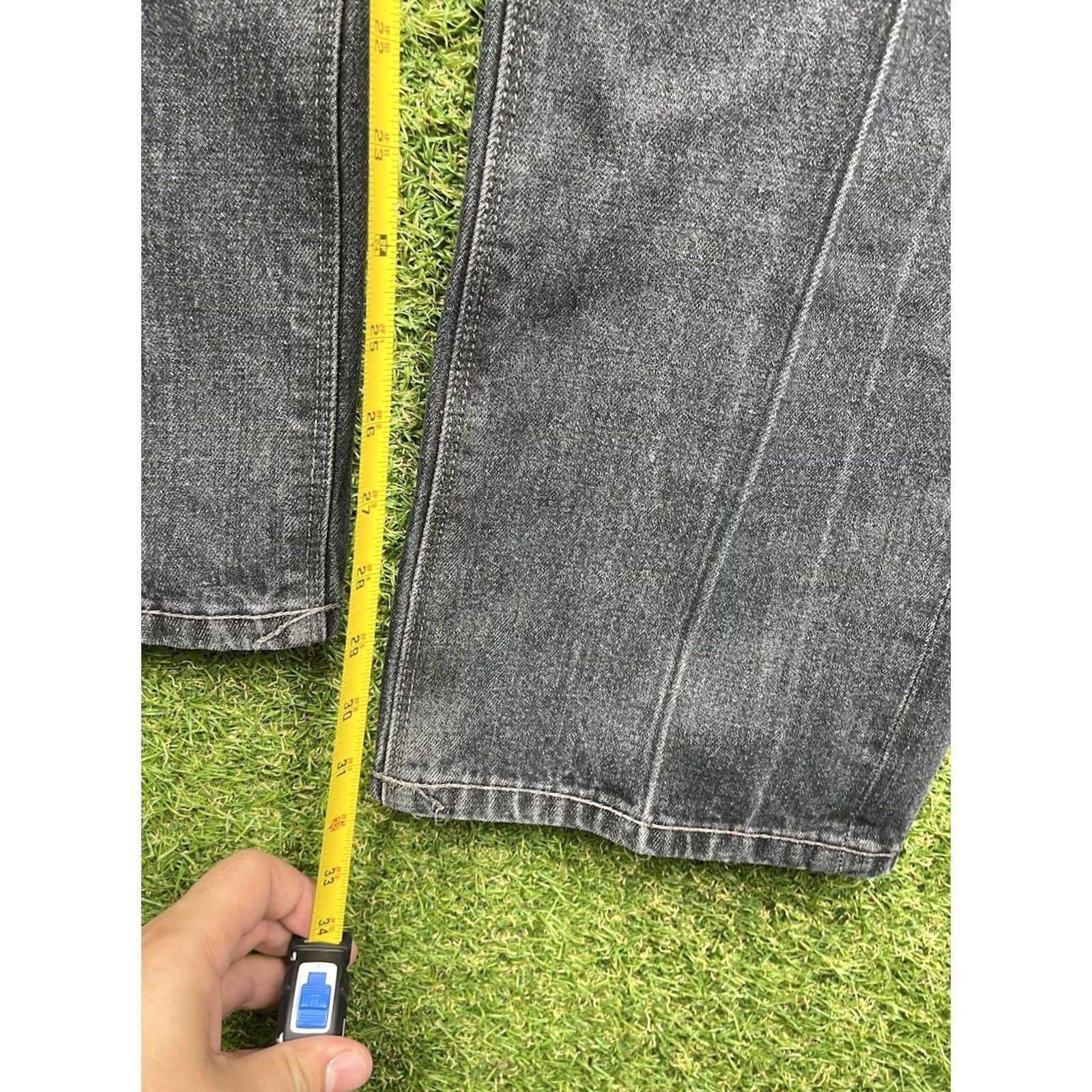 Sean John Sean John Jeans Mens 34 Straight Leg Baggy Loose Fit Dark Wash Denim 34x32 Vintage Hip Hop 90s Mens Size US 34 / EU 50 - 4 Thumbnail