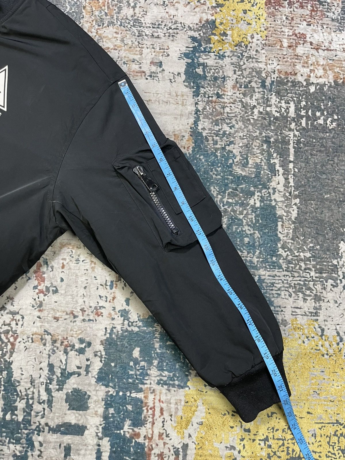 Bershka Bershka Baggy Black Bomber Jackets Size US M / EU 48-50 / 2 - 11 Thumbnail
