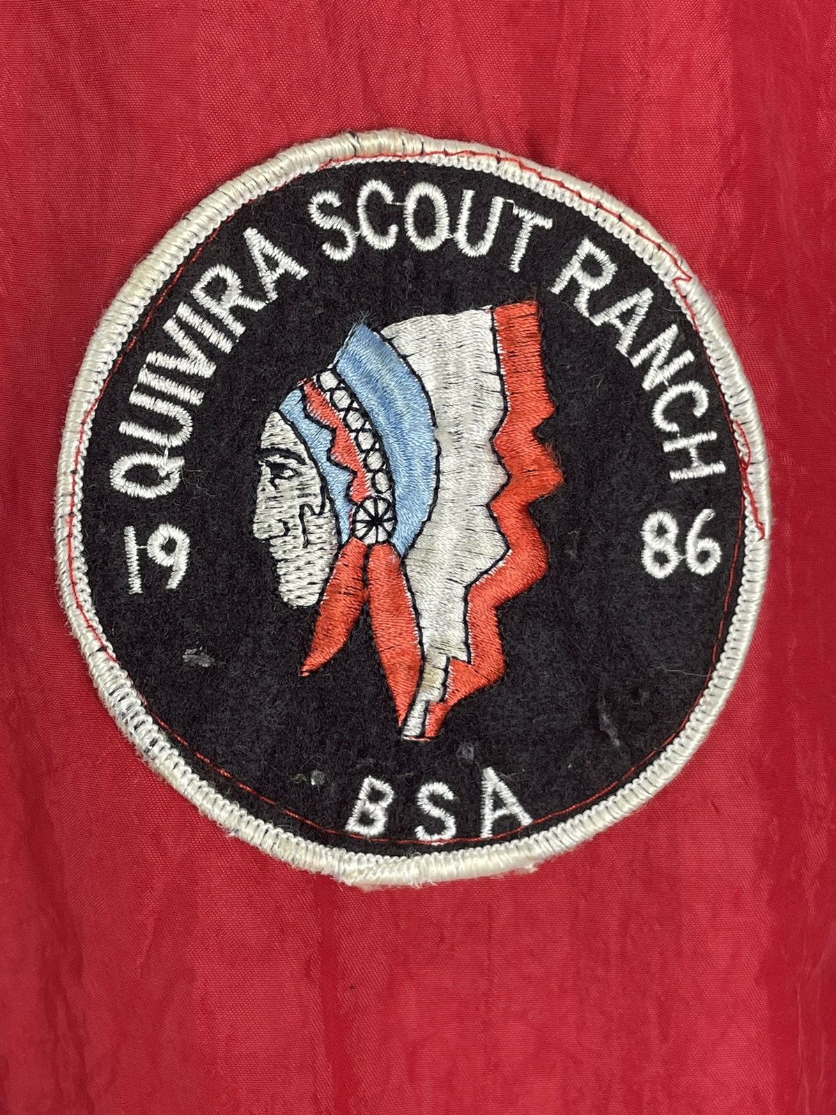 Vintage 1986 BSA Quivira Scout Ranch Sherpa Jacket (Rare OG) Size US L / EU 52-54 / 3 - 10 Thumbnail