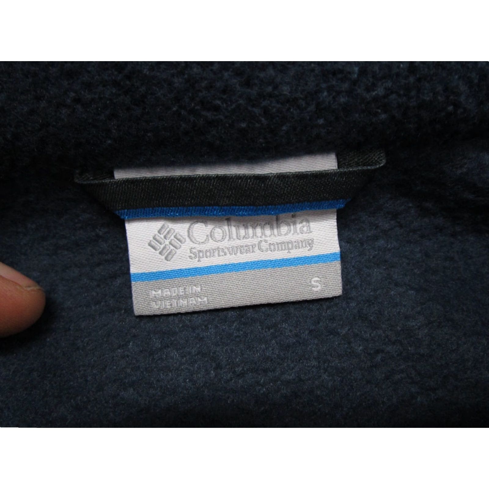 Vintage Columbia Vest Navy Blue Fleece Full Zip Size S Regular Size US S / EU 44-46 / 1 - 2 Thumbnail