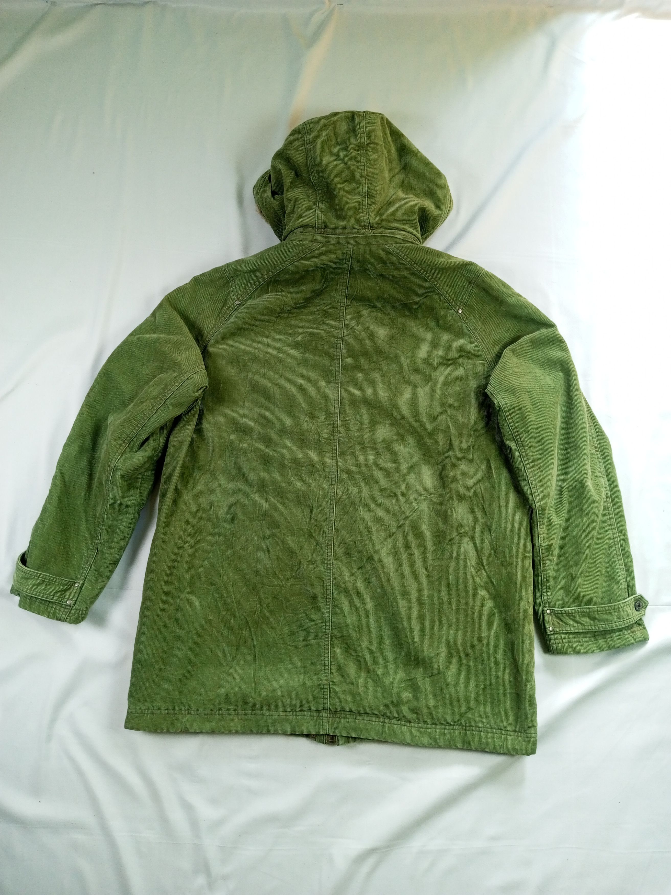 Japanese Brand C.O.AX Fur Corduroy Removable Hoodie Jacket Size US XL / EU 56 / 4 - 23 Thumbnail