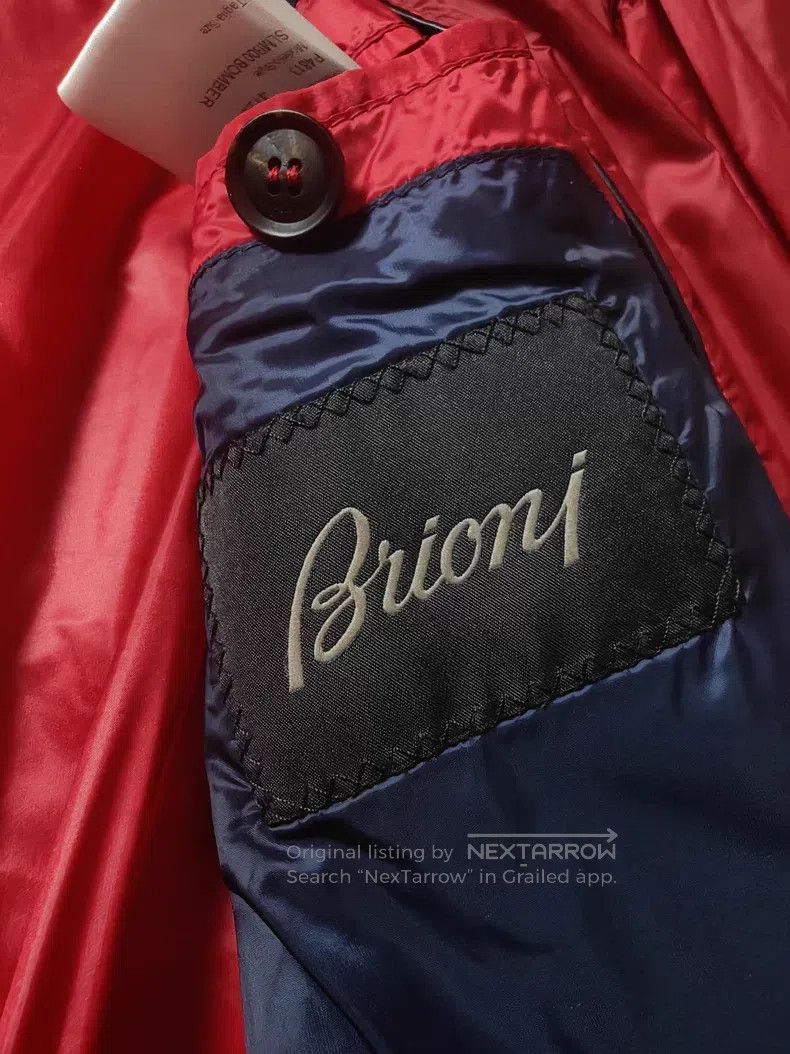 Brioni Brioni Leather-trimmed functional coat Size US S / EU 44-46 / 1 - 6 Thumbnail