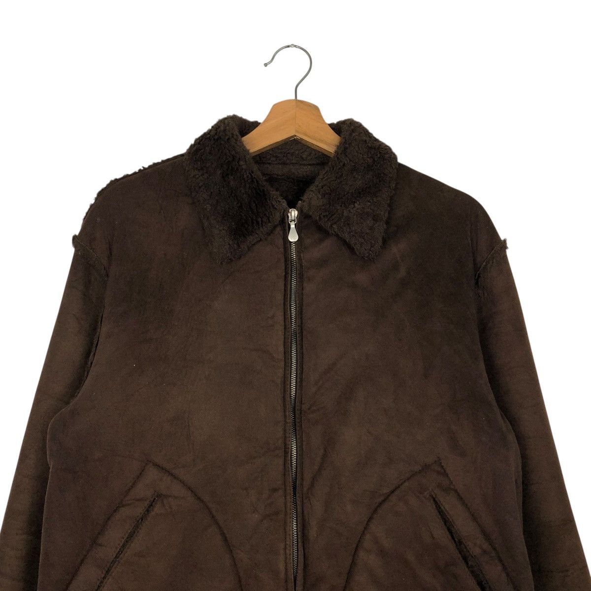 Paul Smith 🔥VINTAGE SHEARLING BIKER JACKET BLANKET PAUL SMITH MINK FUR Size US M / EU 48-50 / 2 - 5 Thumbnail