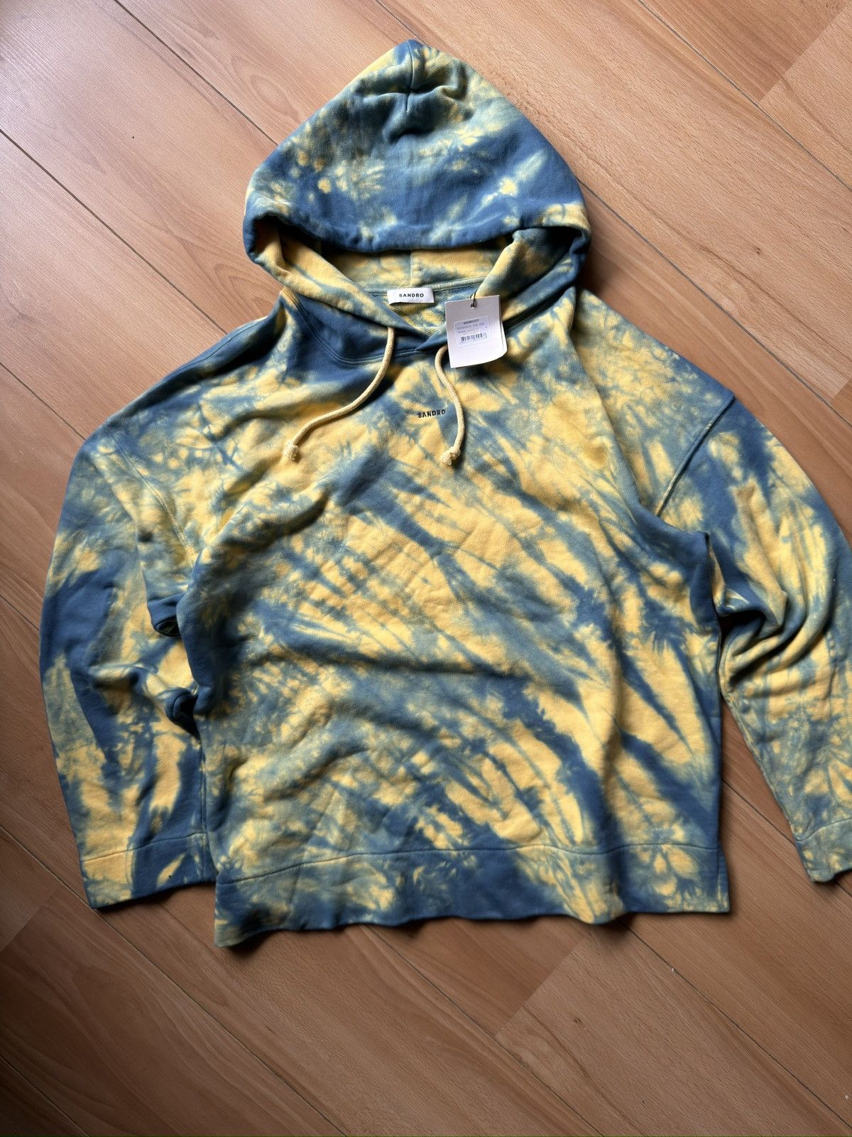 Sandro SANDRO TIE DIE new hoodie Size US M / EU 48-50 / 2 - 5 Thumbnail