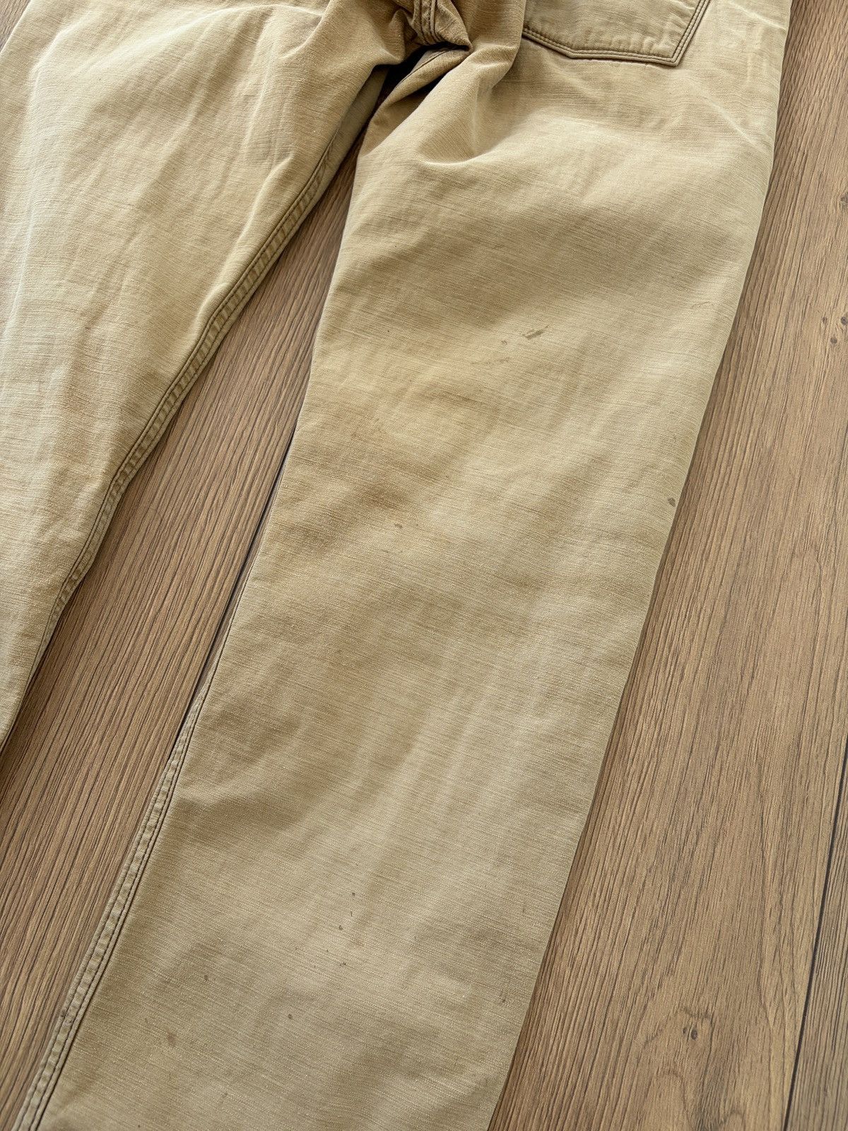 Scarti-Lab Scarti-Lab Stained Faded Sand Chino 06RS SG824 Size US 32 / EU 48 - 16 Thumbnail