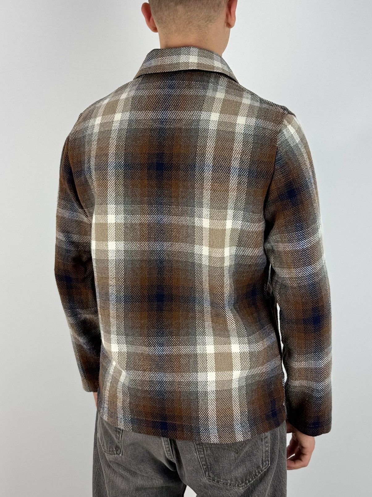 Folk Folk Check Chore Overshirt Jacket Size US M / EU 48-50 / 2 - 3 Thumbnail