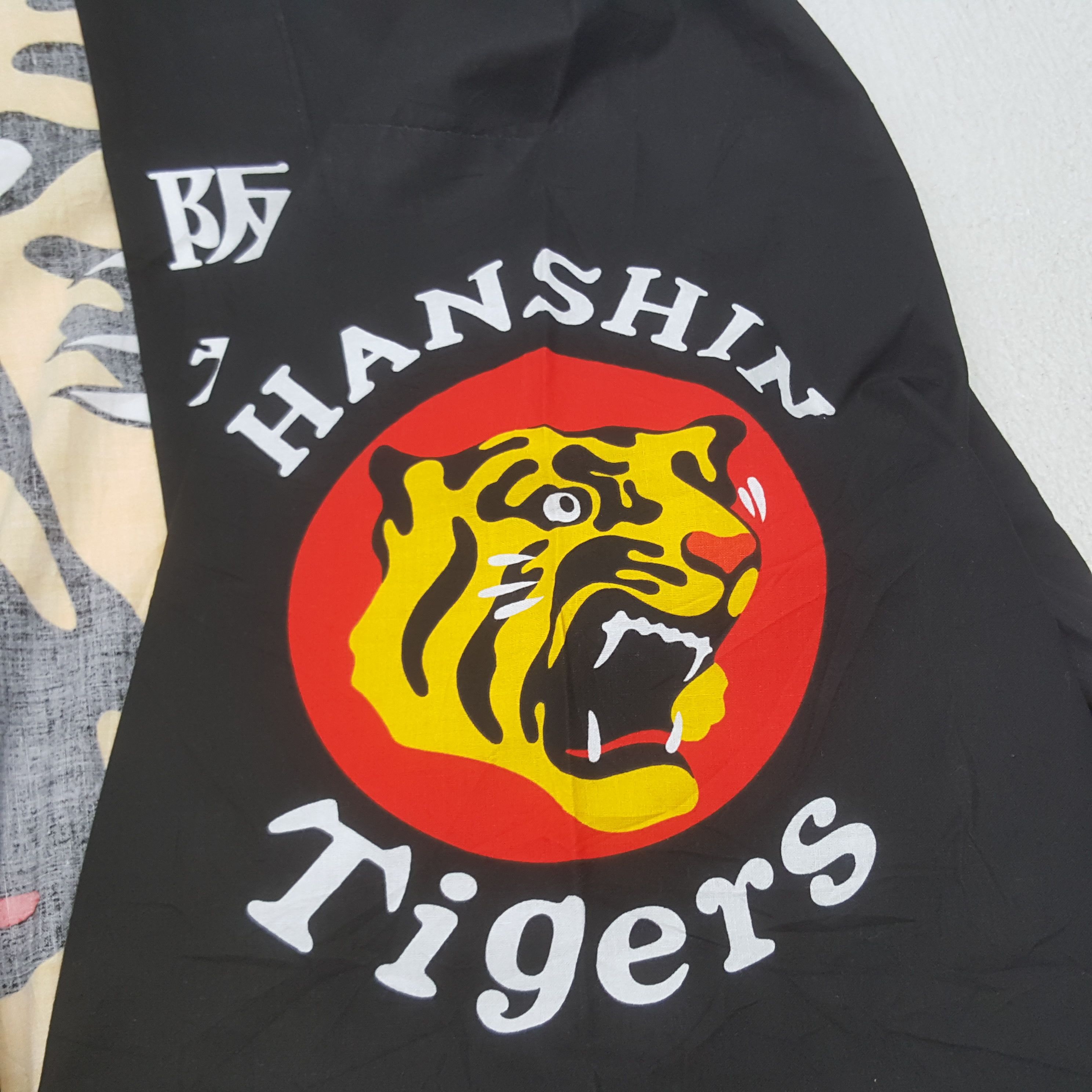 Japanese Brand Vintage Hanshin Tigers Kimono Overprinted Jacket Size US L / EU 52-54 / 3 - 7 Thumbnail