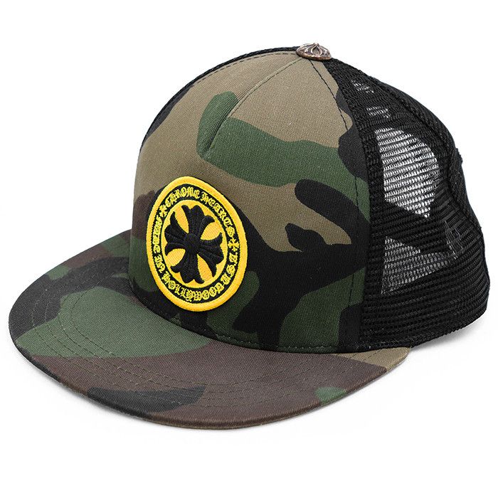 Chrome Hearts Chrome Hearts Chrome Hearts Camouflage Cap Textile Hats DUTY FREE for USA Size ONE SIZE - 1 Thumbnail