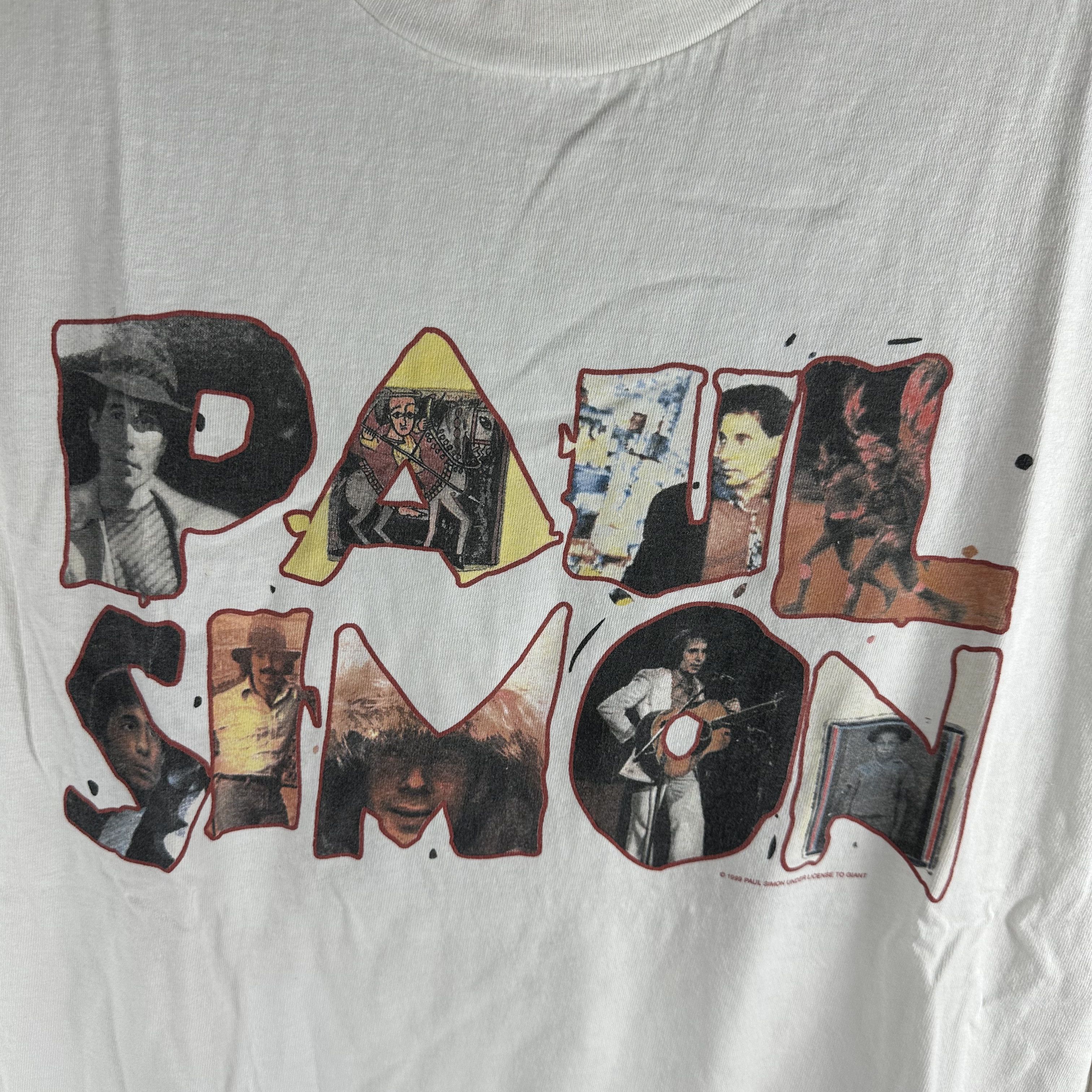 Vintage Vintage 1999 Paul Simon Tour Concert Promo T-shirt Size US L / EU 52-54 / 3 - 2 Thumbnail