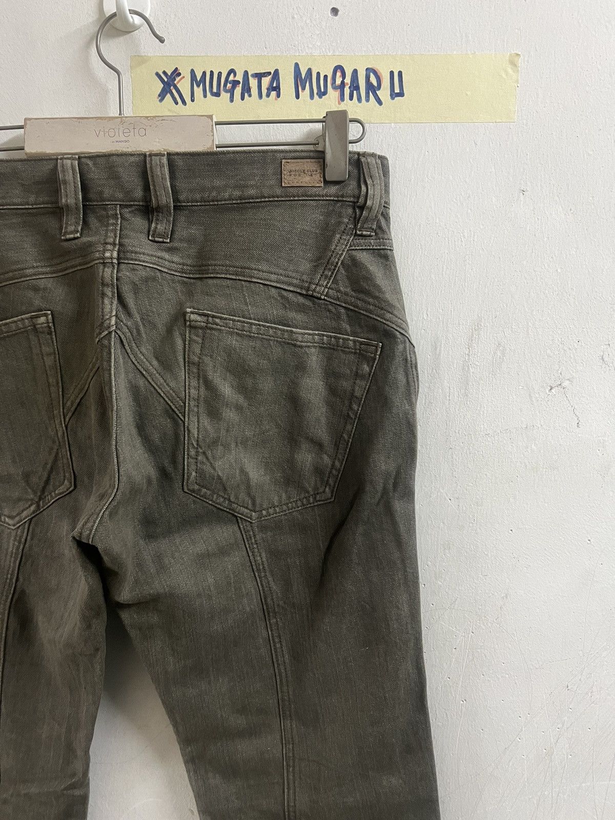 Hysteric Glamour × Japanese Brand JAPAN BRAND NICOLE CLUB DISTRESSED DENIM PANT Size US 32 / EU 48 - 12 Thumbnail