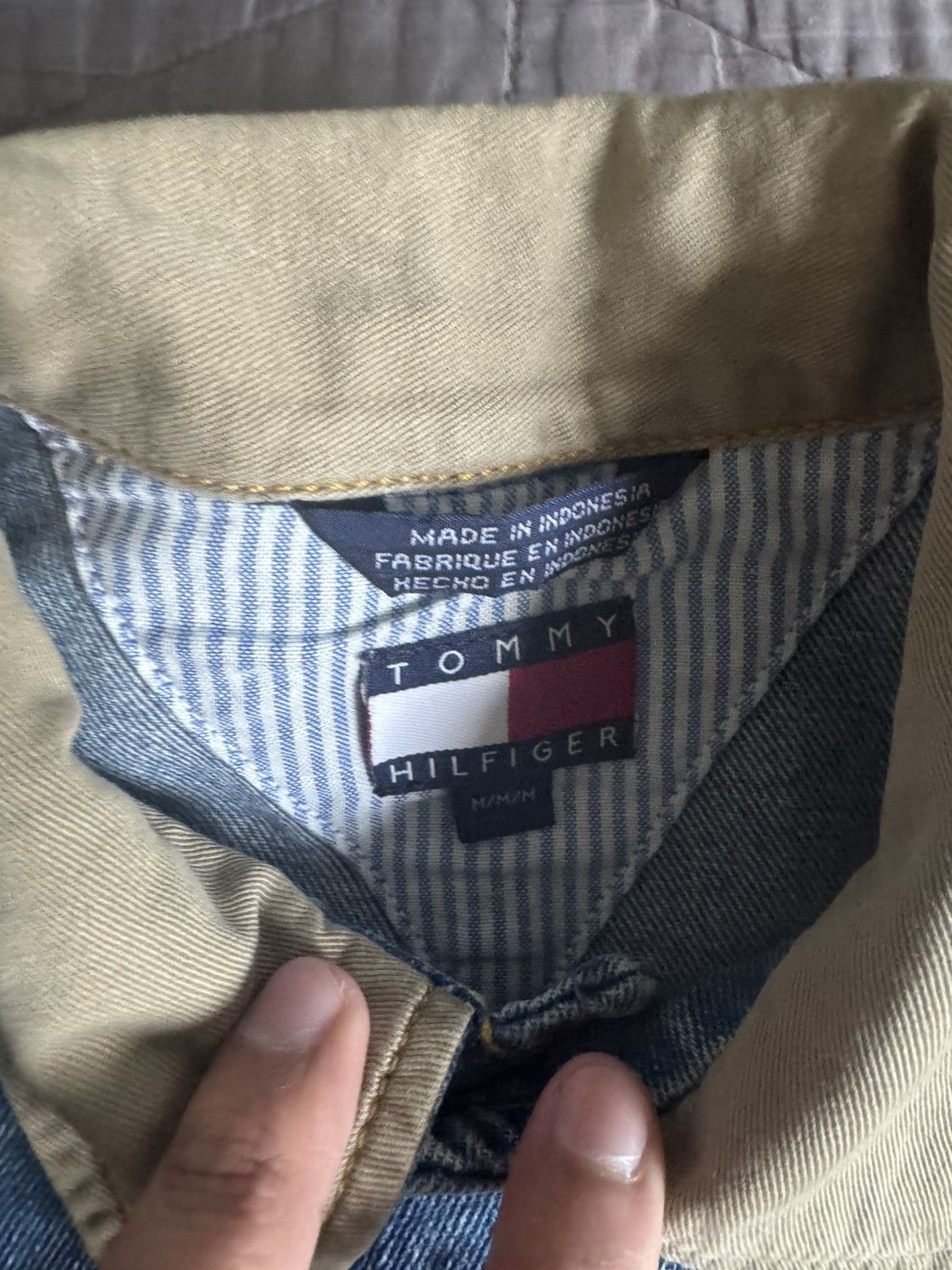 Tommy Hilfiger Vintage Tommy Hilfiger Denim Jacket Size S / US 4 / IT 40 - 4 Thumbnail