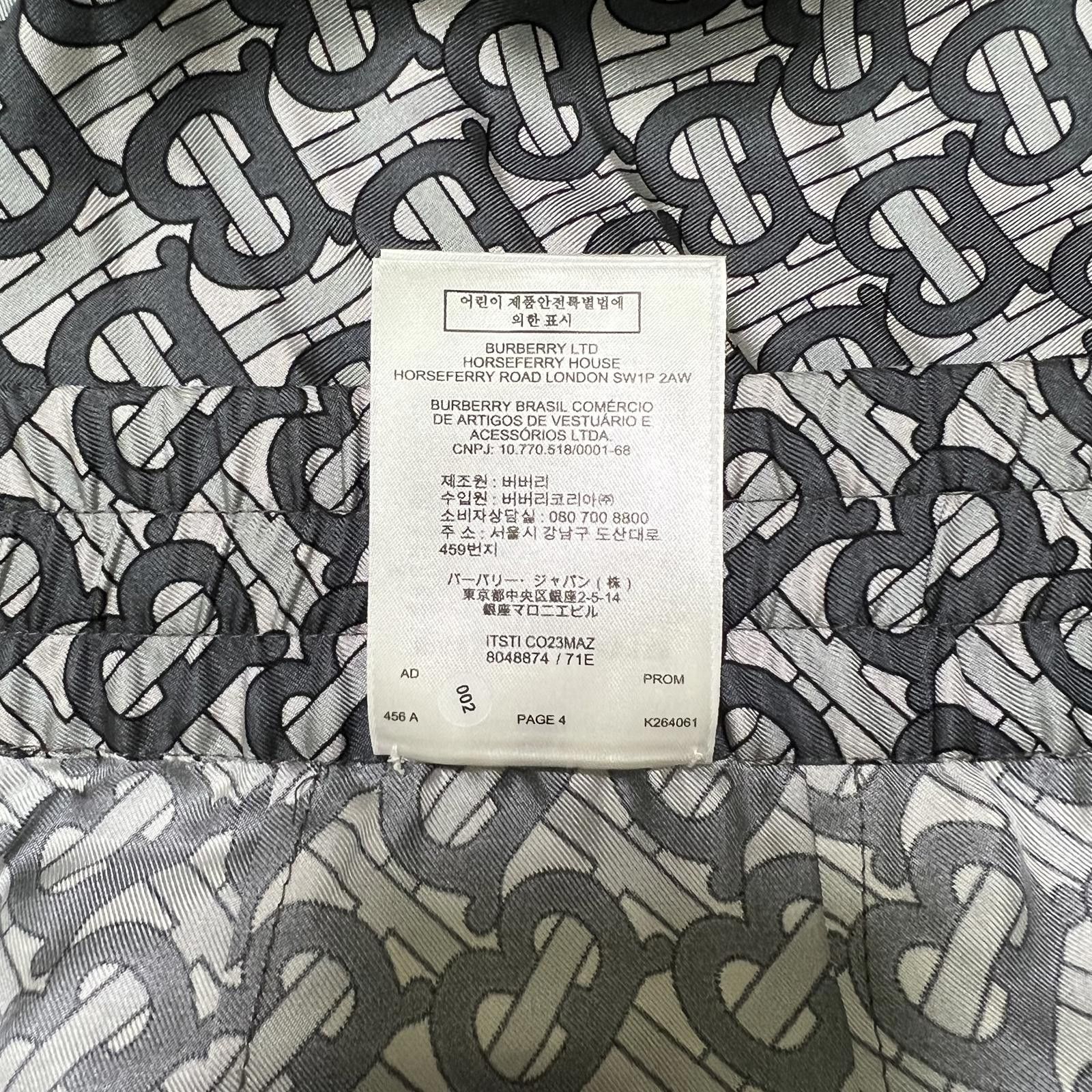 Burberry Burberry Monogram Silk Shorts Size US 36 / EU 52 - 4 Thumbnail