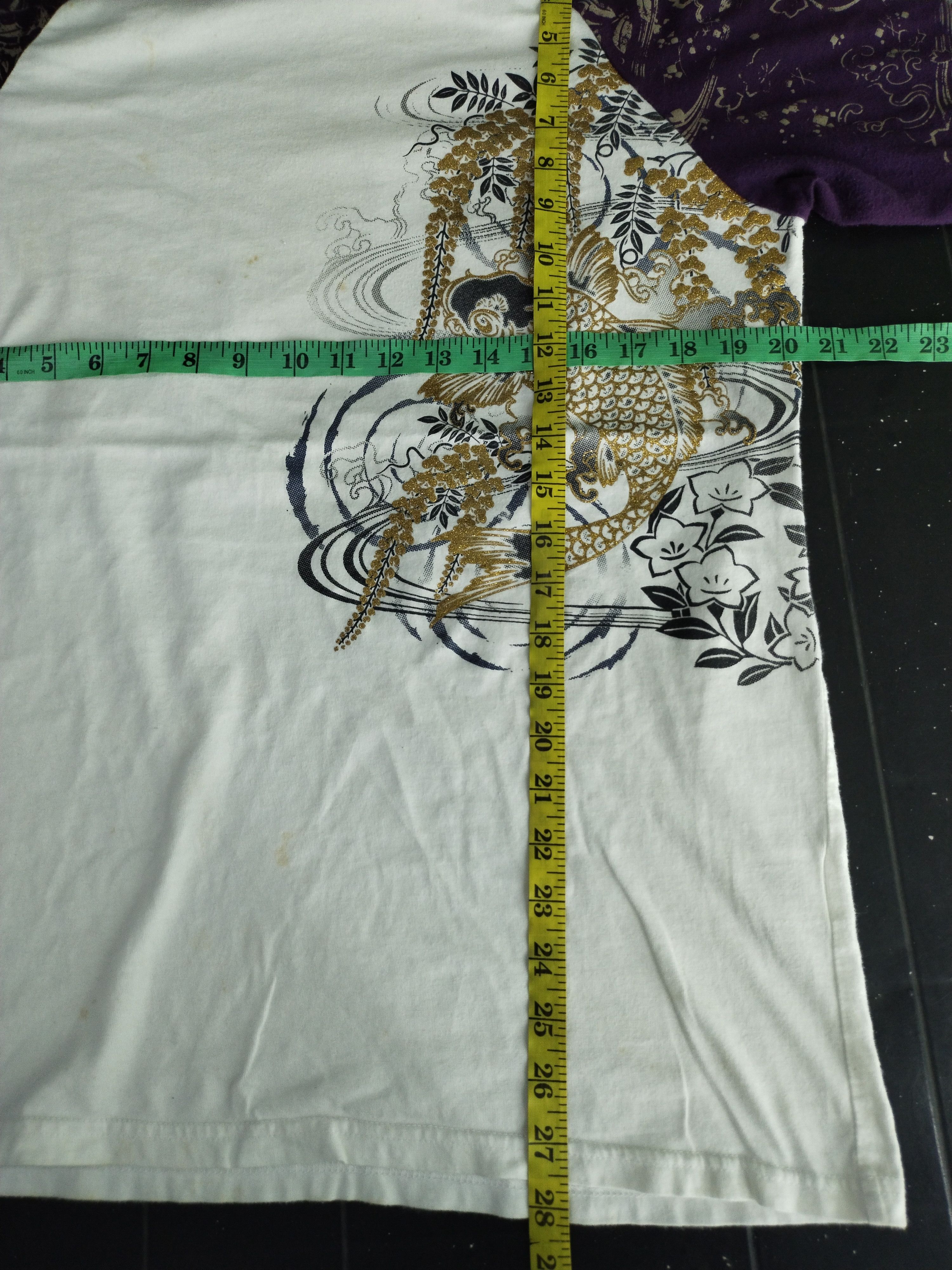 Bullet Noise Vintage Fish Koi Tradisional Design Japanese Sukajan Tee Size US M / EU 48-50 / 2 - 12 Thumbnail