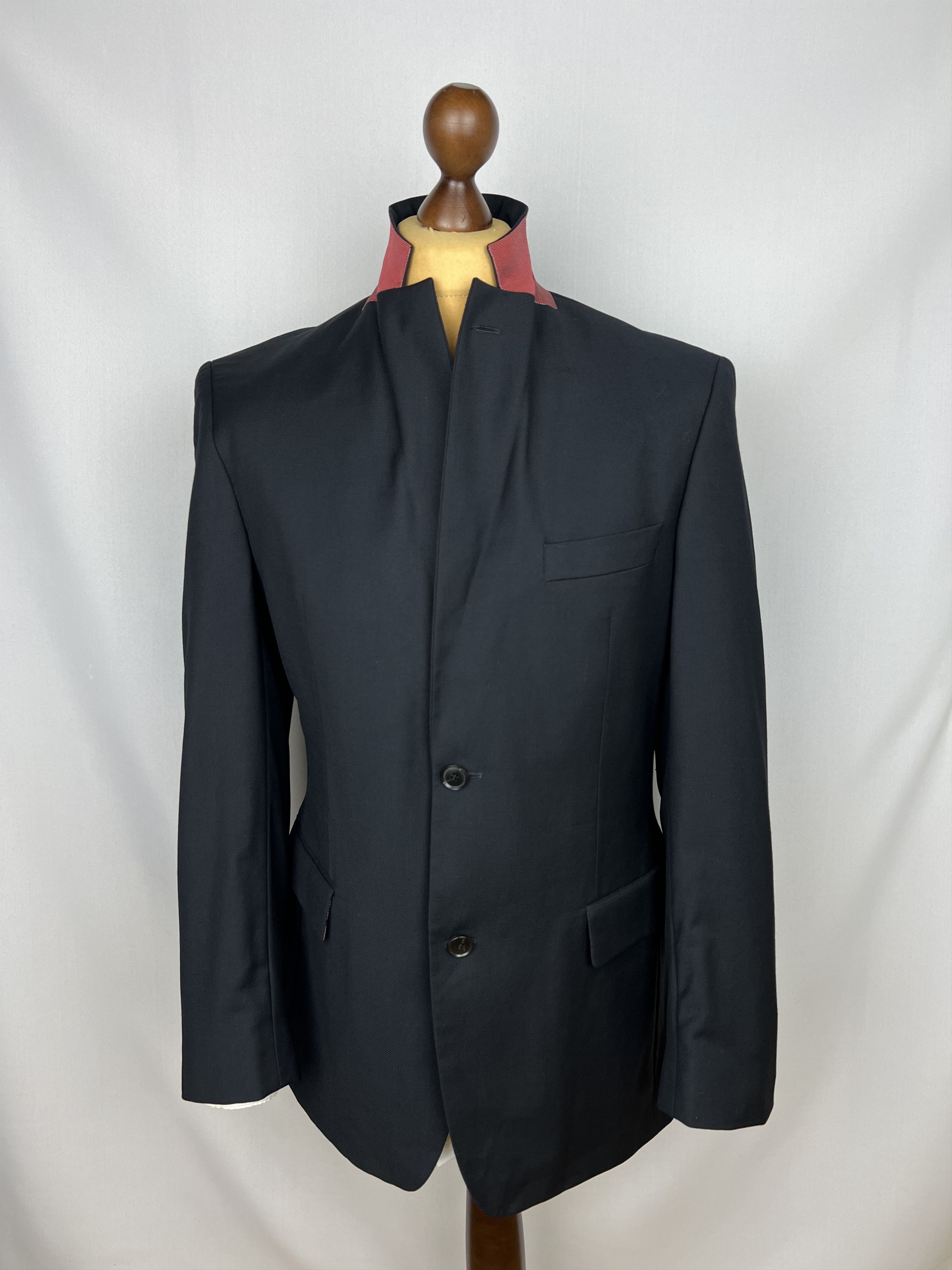 Hugo Boss Solid Wool Modern Classic-Fit Sport Coat Size 40R - 2 Thumbnail