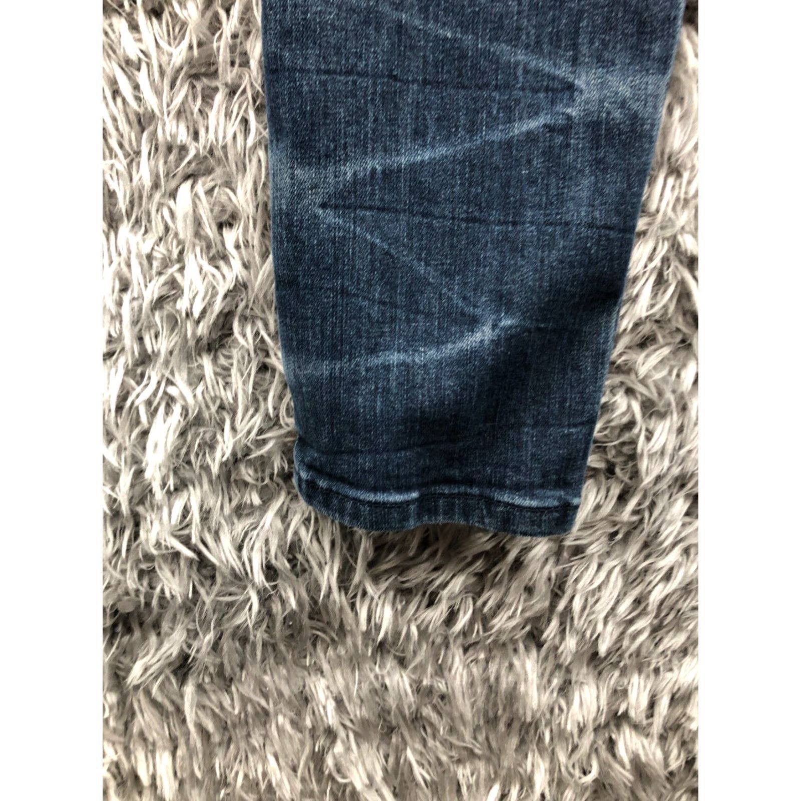 Vintage SPJ Jeans Size 11 Juniors Medium Wash Low Rise Blue Jeans Regular 5-Pocket Denim Skinny Ladies Womens Size 32" / US 10 / IT 46 - 7 Thumbnail