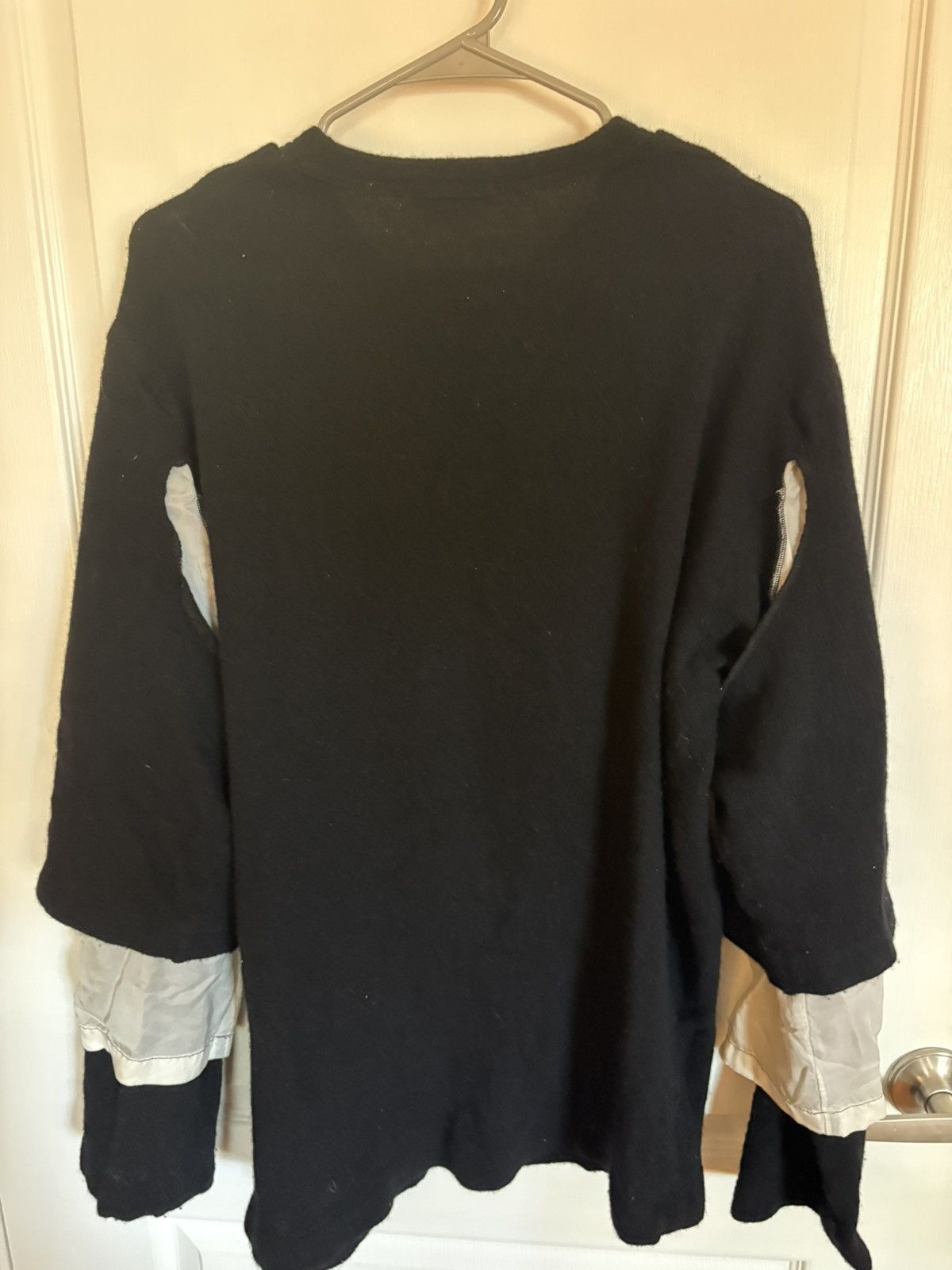 Comme des Garcons Homme Plus Comme des Garçons Black Layered Sweater Size US L / EU 52-54 / 3 - 5 Thumbnail