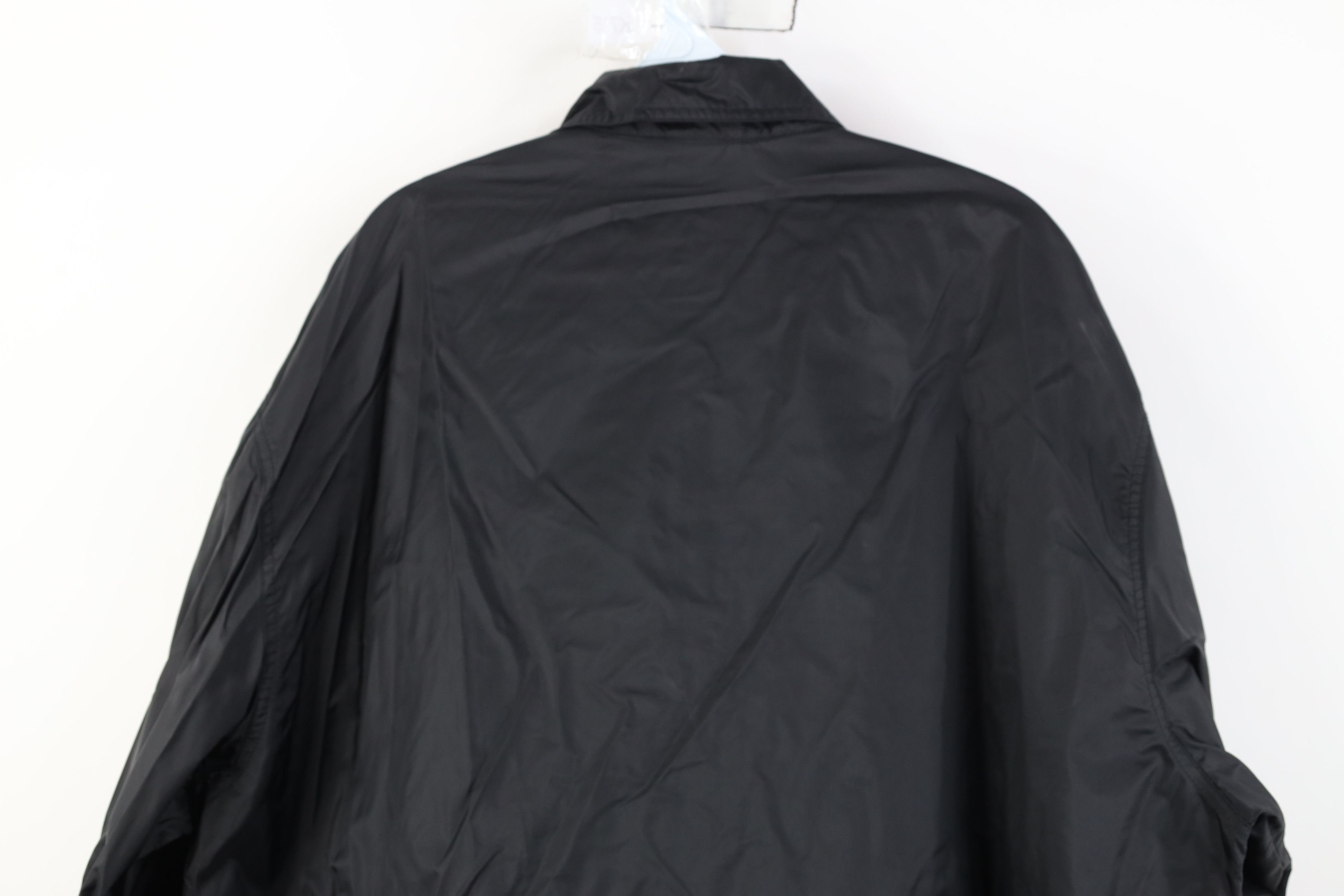 Nike Vintage Nike Mini Swoosh Collared Zip Windbreaker Jacket Size US XL / EU 56 / 4 - 16 Thumbnail