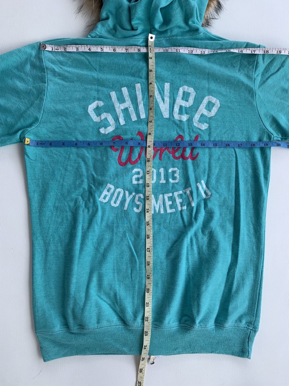 Other Shinee World Boys Meet U Zip Up Faux Fur Hoodie Size US M / EU 48-50 / 2 - 11 Thumbnail