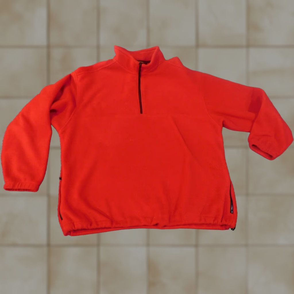 Eddie Bauer Eddie Bauer Sweater Pullover 1/4 Zip Red XS? (Note: Original size XL) Size US XL / EU 56 / 4 - 1 Thumbnail