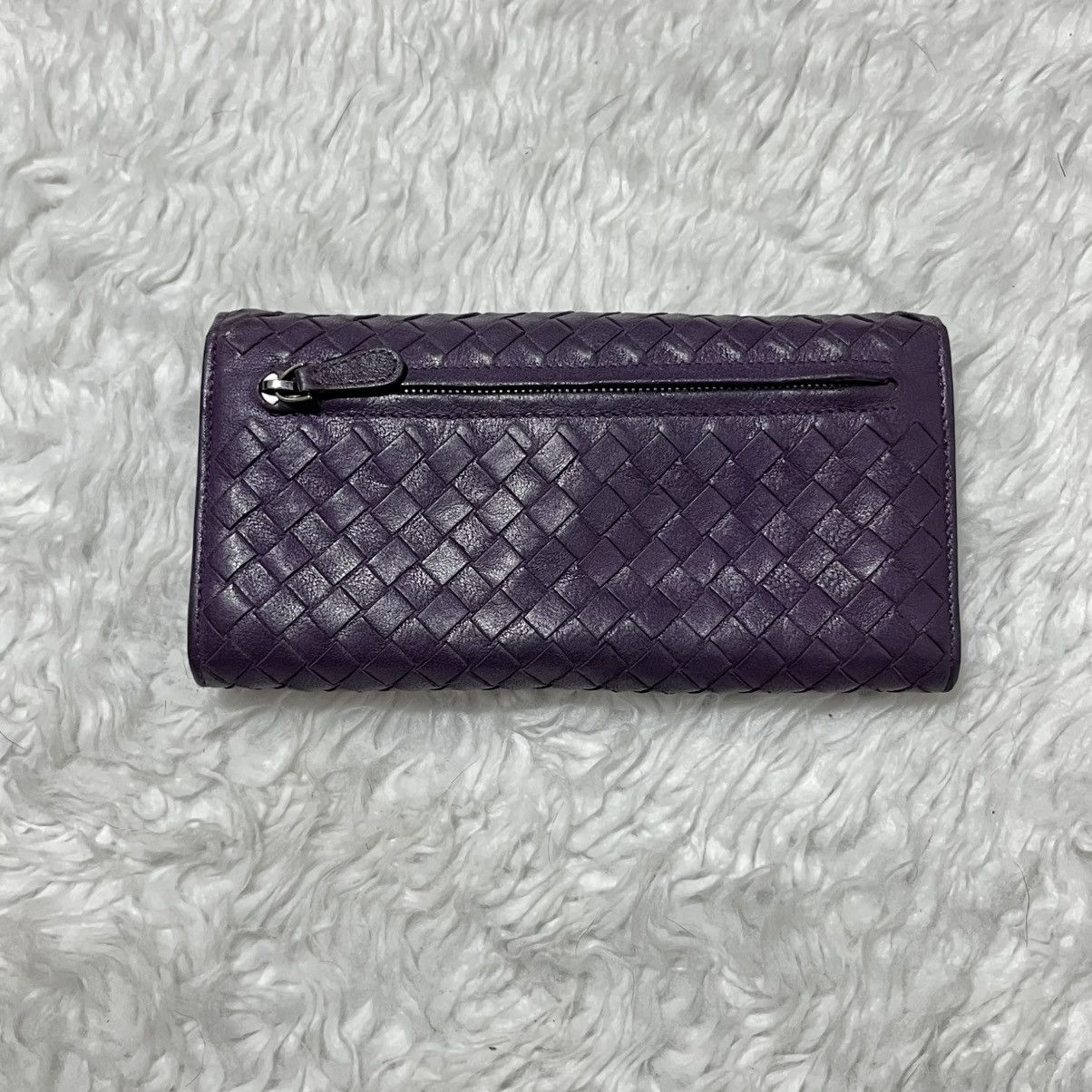 BOTTEGA VENETA PURPLE INTRECCIATO