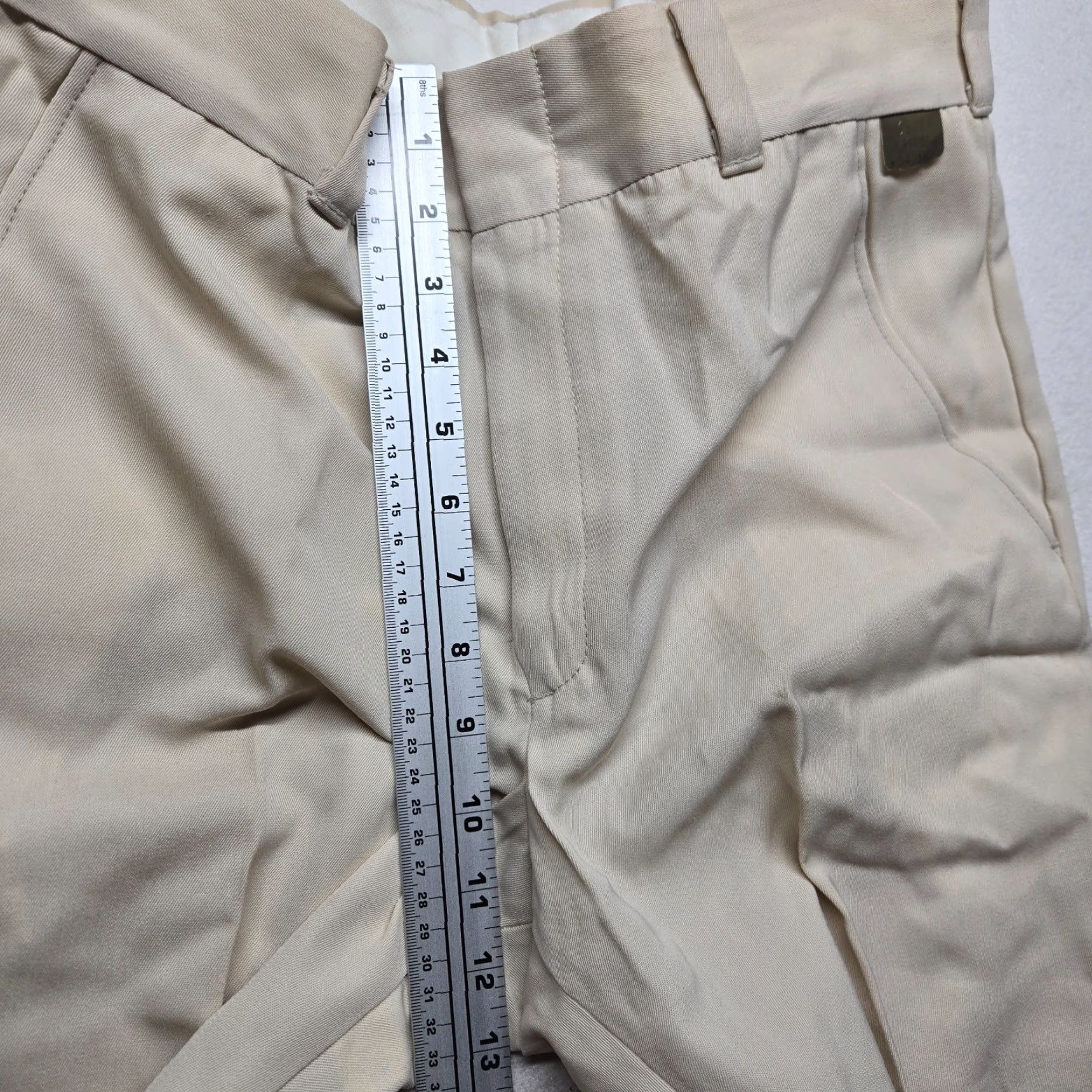 Wrangler VINTAGE Wrangler Pants Corduroy Beige 34 x 32 1970s Bell Bottom Disco Mens Bottoms Size US 34 / EU 50 - 5 Thumbnail