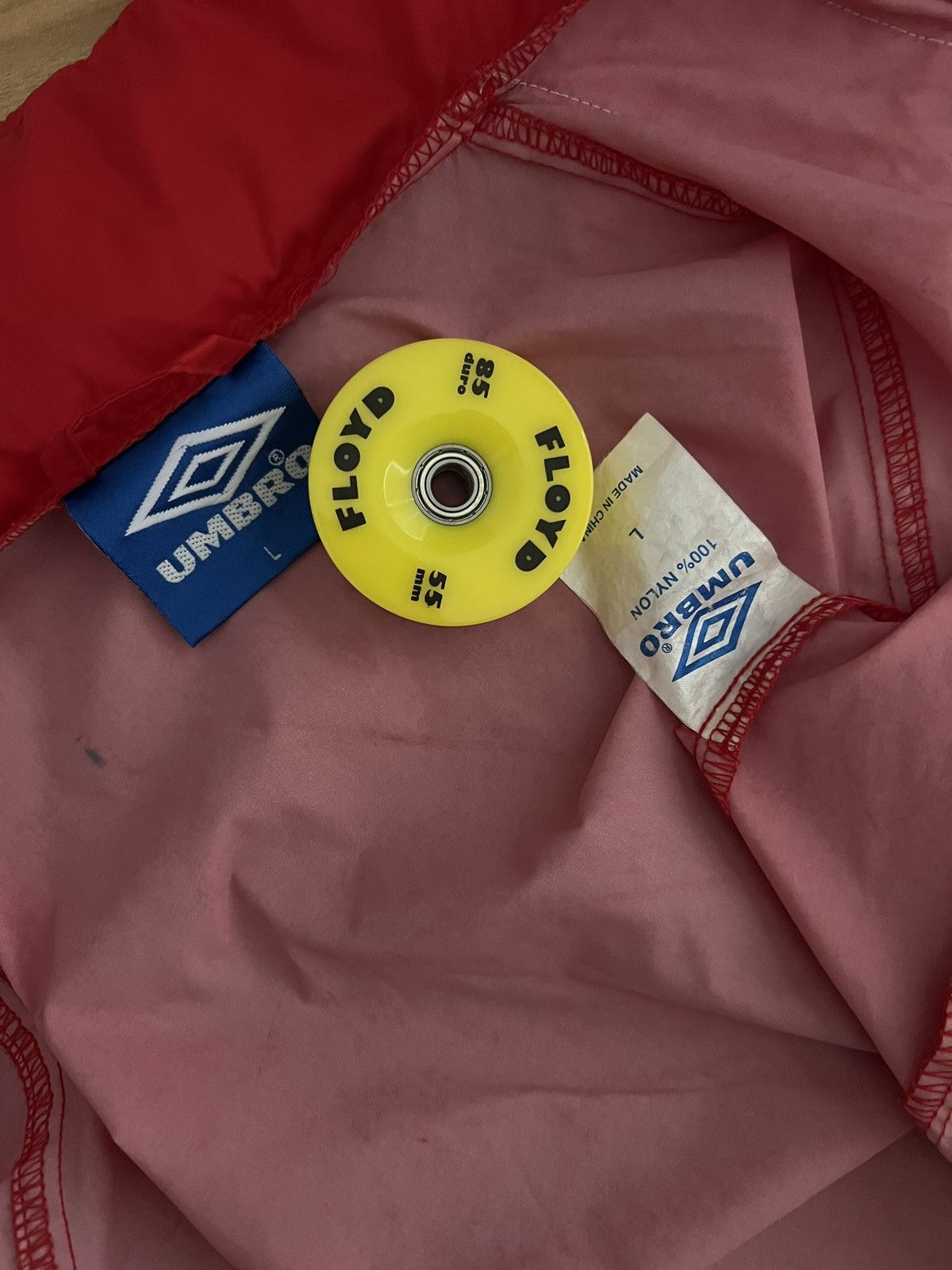 Umbro Soccer jacket/raincoat vintage rare England size L Size US L / EU 52-54 / 3 - 4 Thumbnail