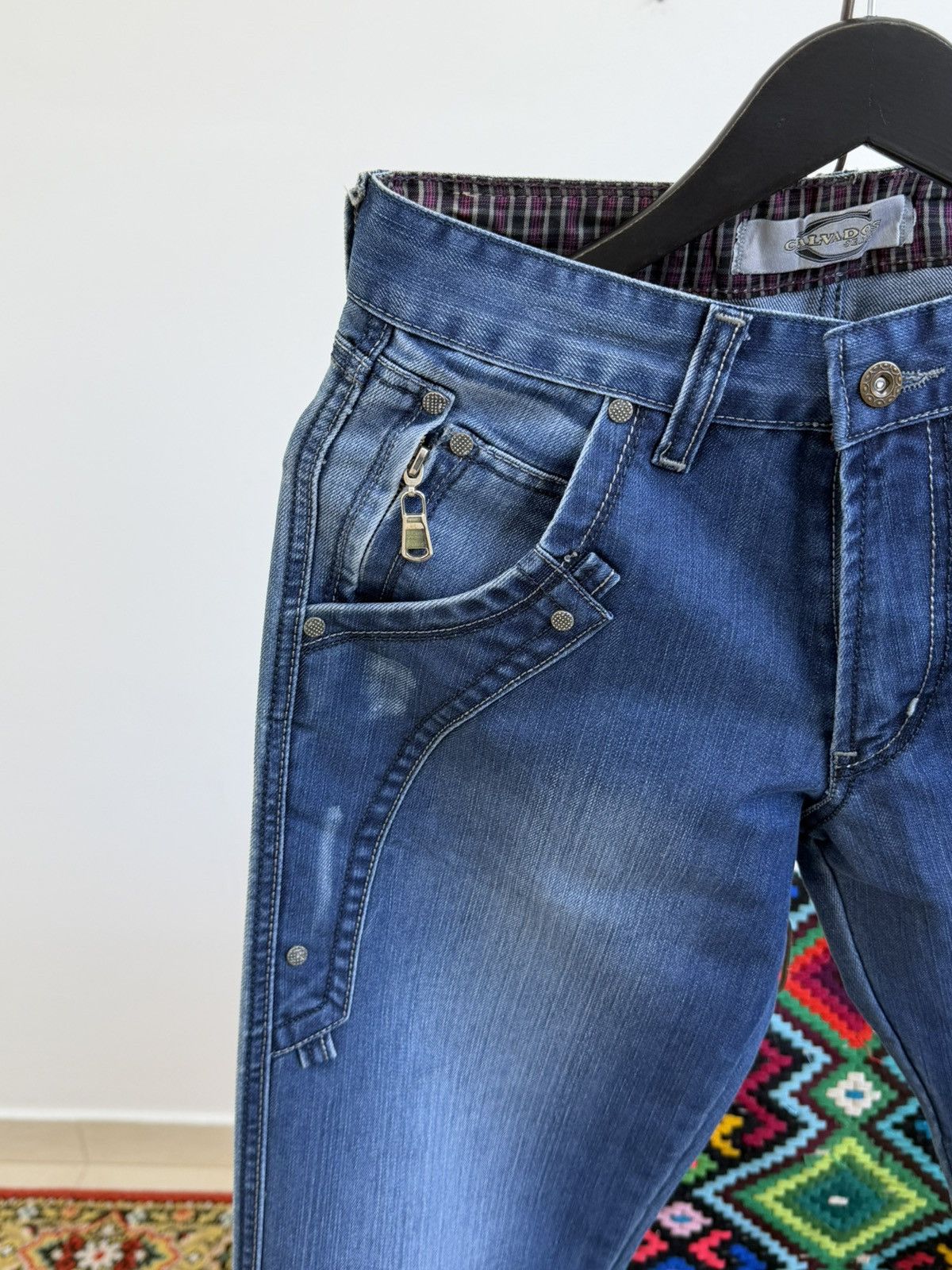 Japanese Brand Vintage Streetwear Baggy Flared Bootcut Denim Y2K Jeans Size US 30 / EU 46 - 5 Thumbnail