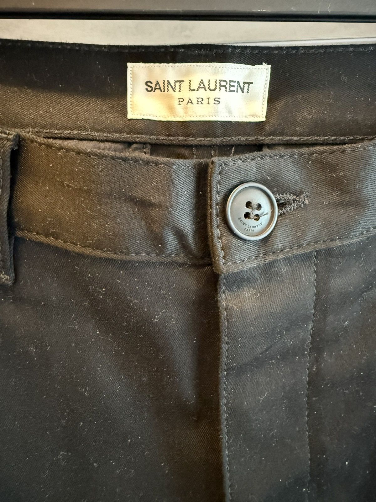 Saint Laurent Paris Saint Laurent Paris 2019 Black Chino Size US 34 / EU 50 - 3 Thumbnail